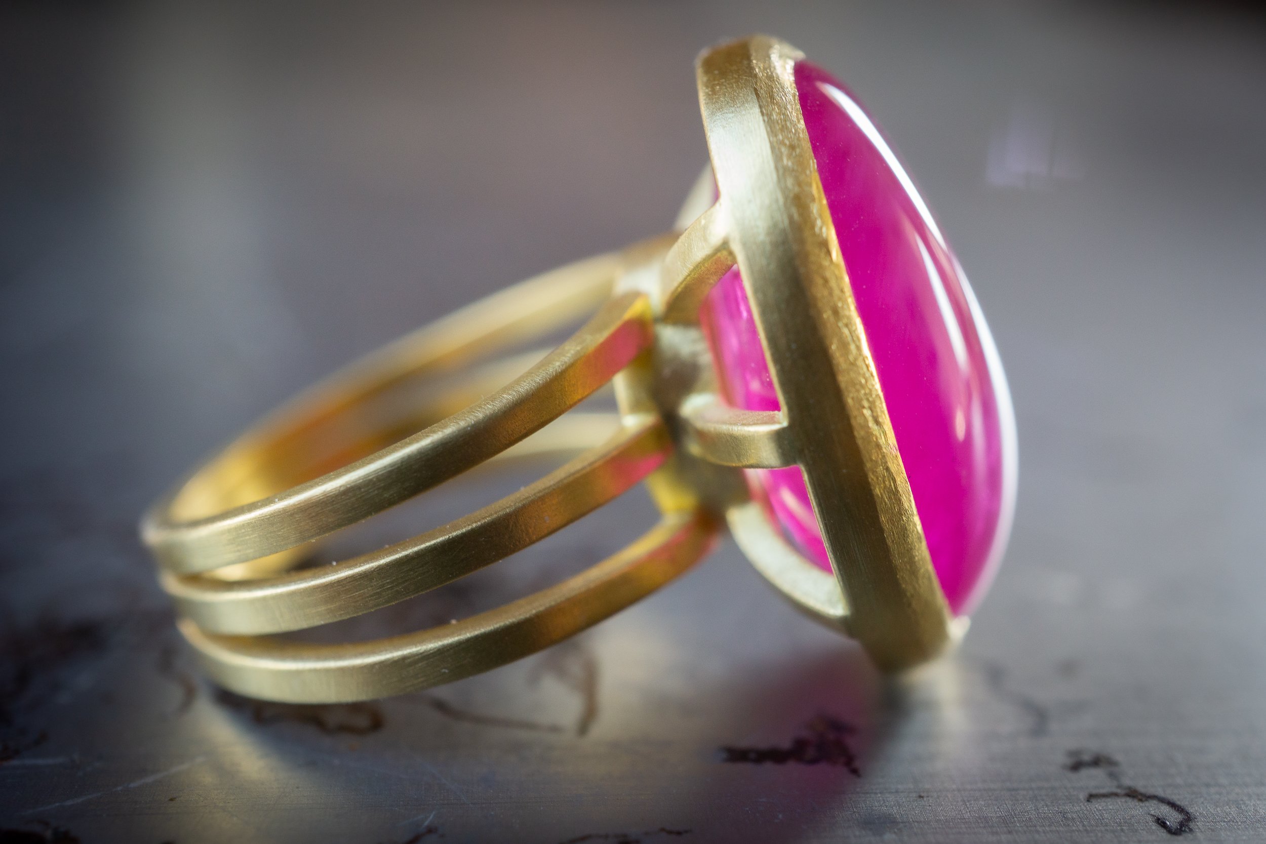 Anahata Ring side view.