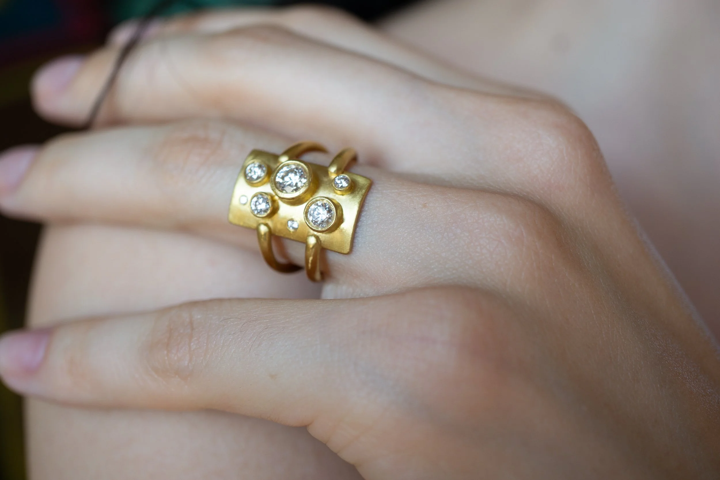 Shield of Nyx Ring shown on the body.