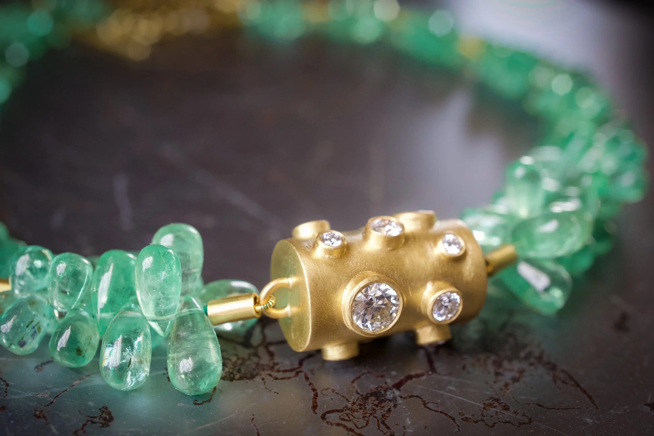 Tears of Aphrodite, Variation on a Theme No. 2, showing detail of architecture.