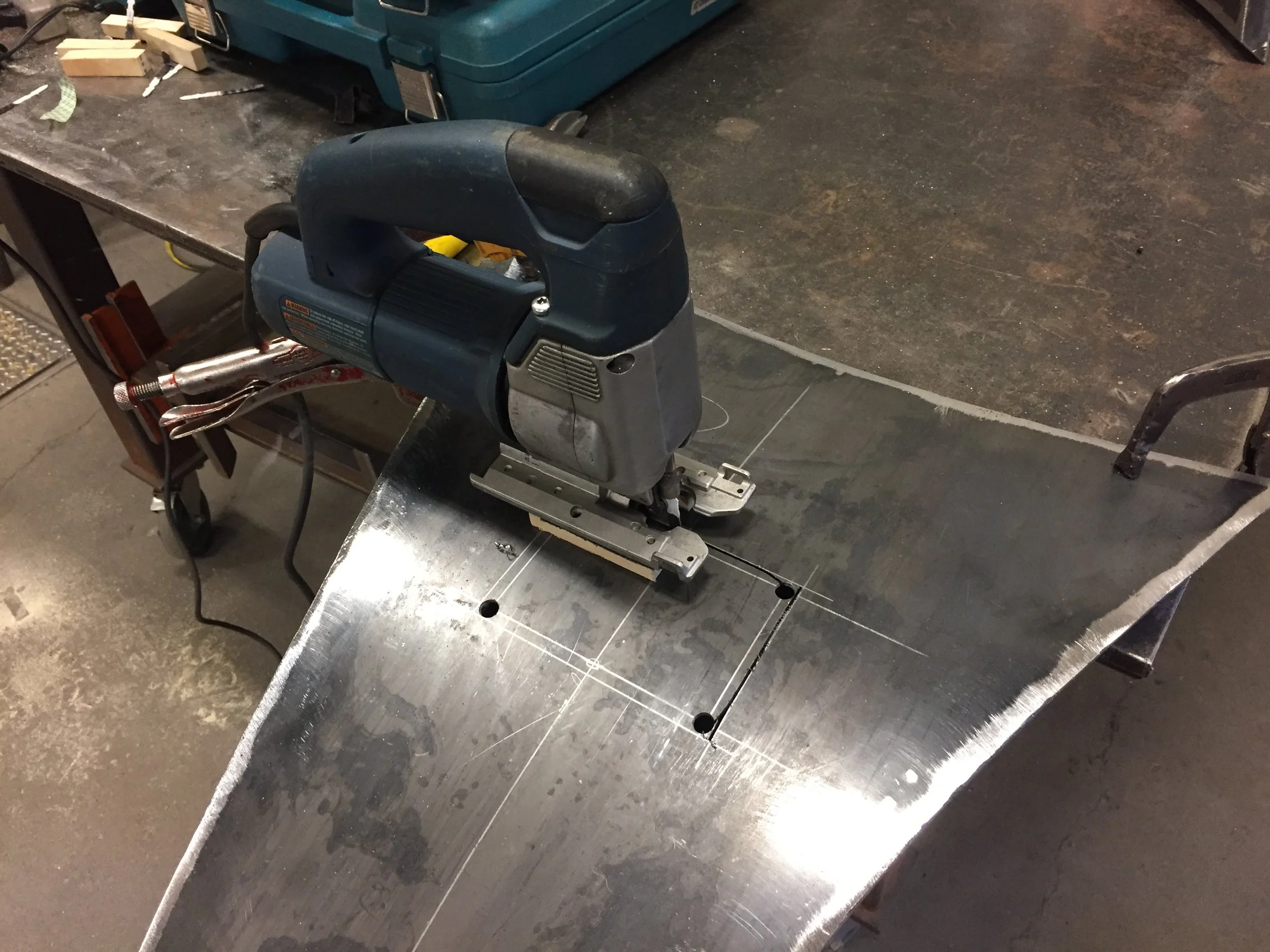 Roughing out mortises