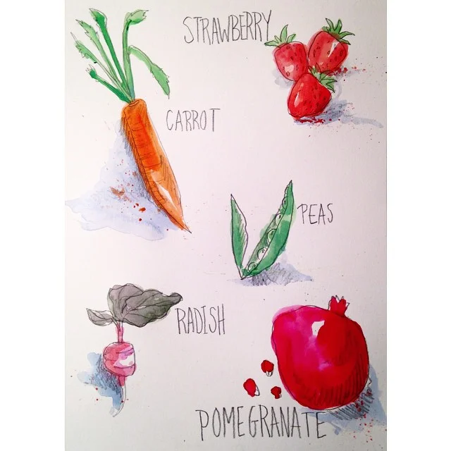 Fruits and veggies