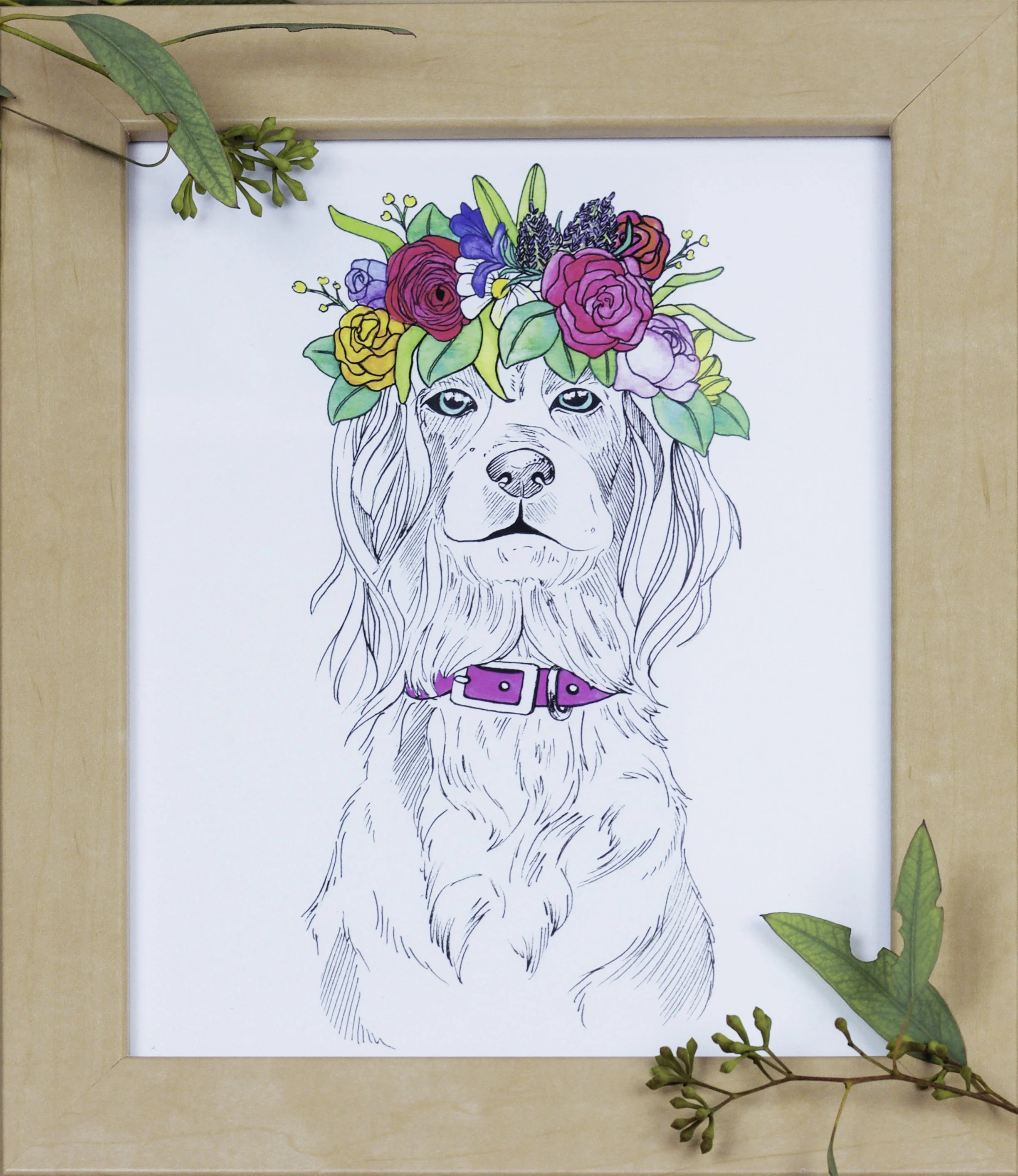 Flower Crown Pup