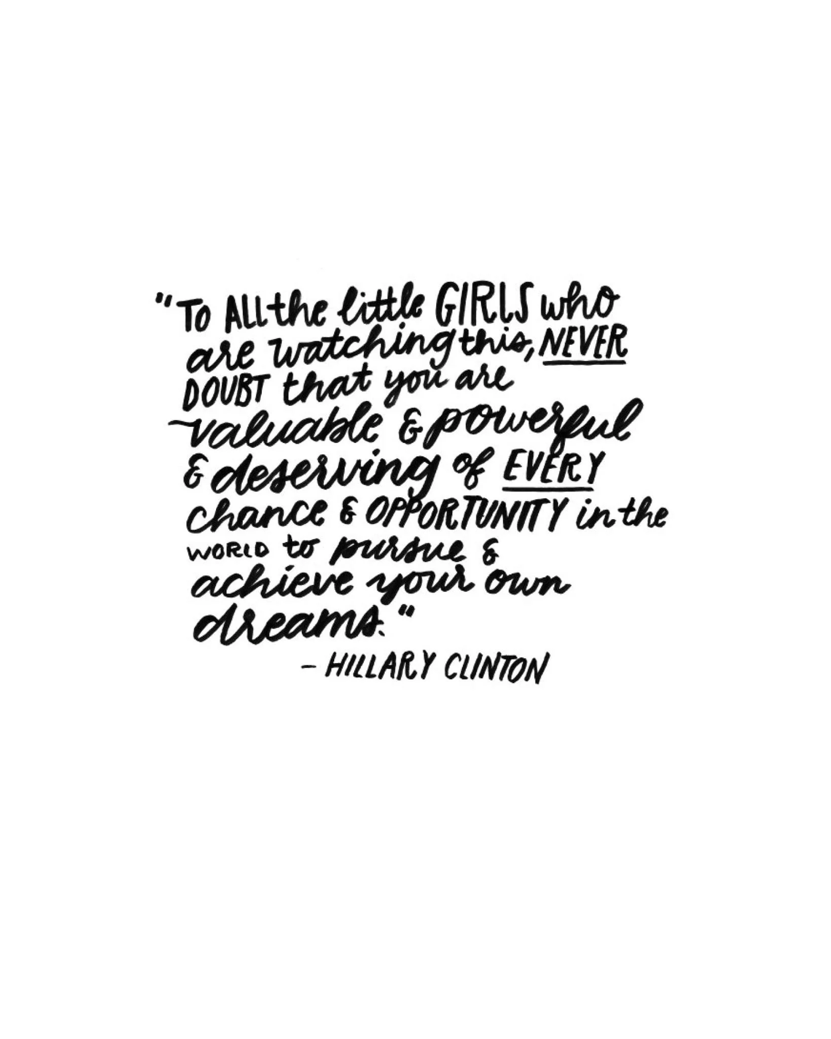 Hillary Quote *back order*