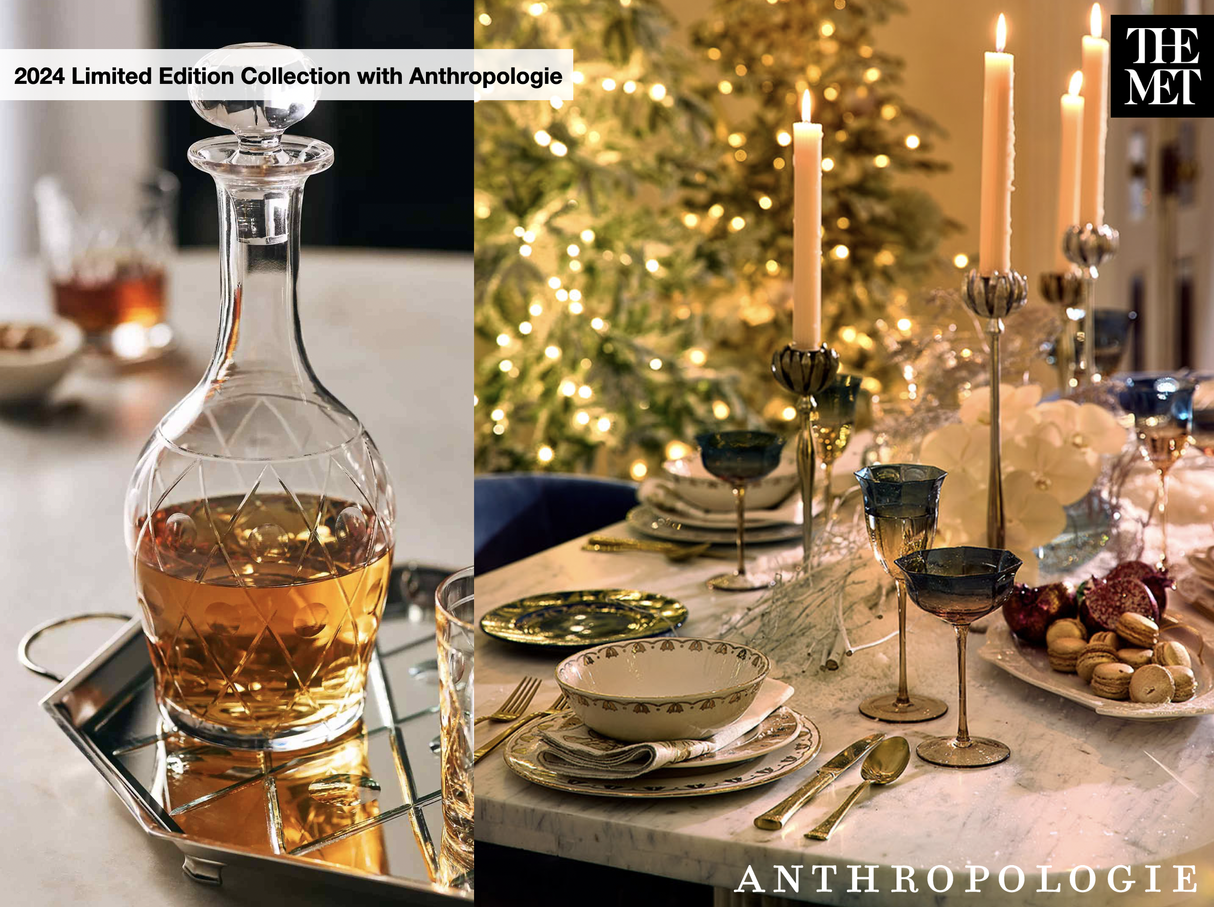 The Met x Anthropologie limited edition licensed home collection