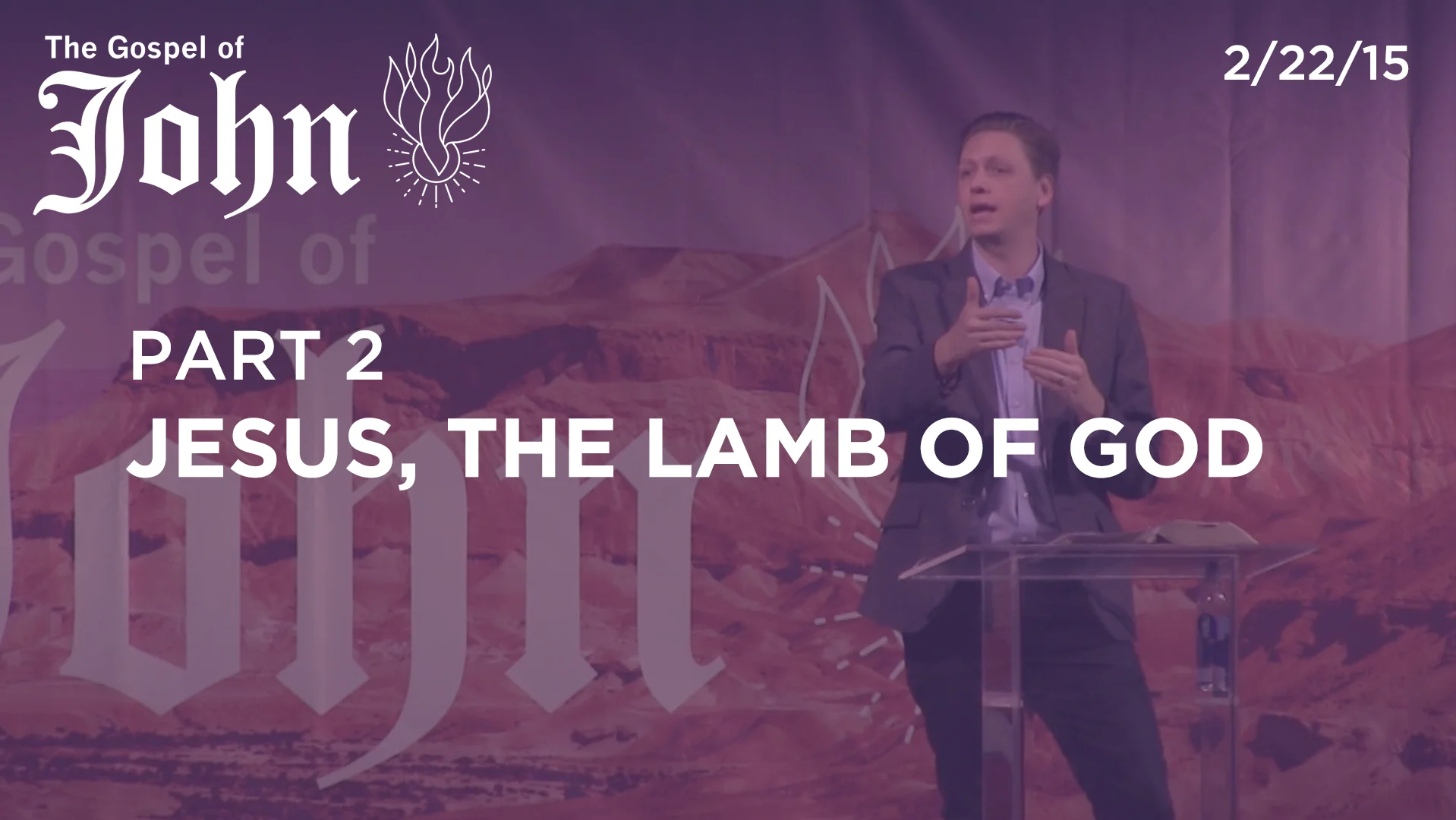 Jesus, The Lamb of God