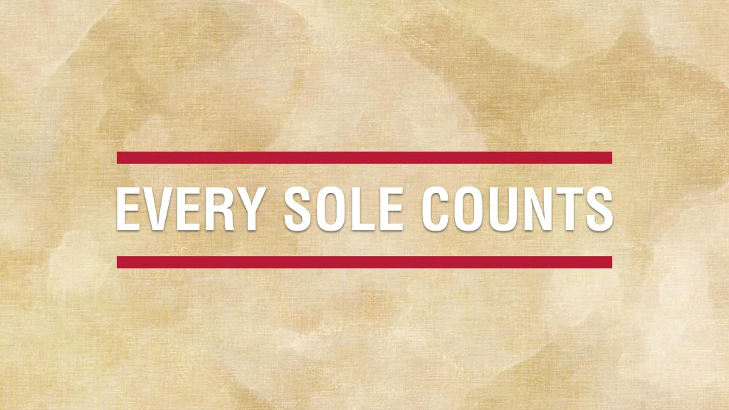 Every Sole Counts