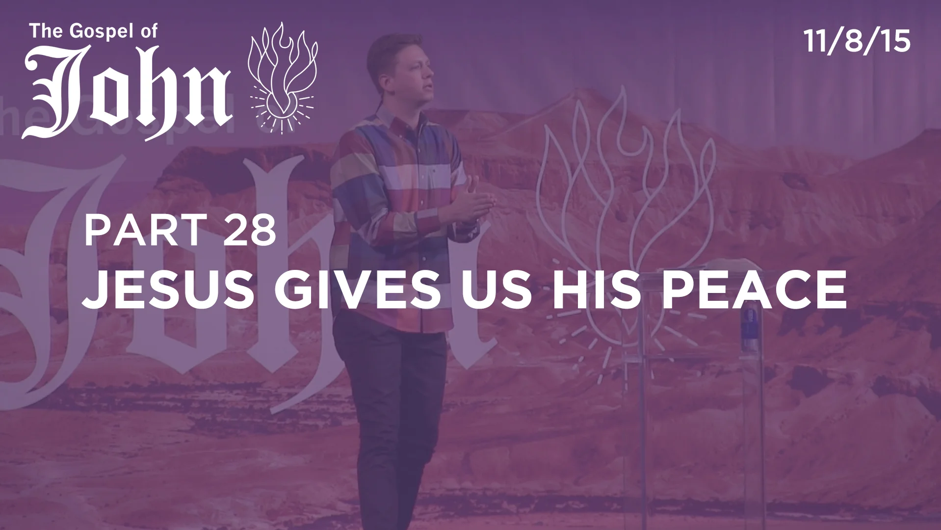 Jesus Gives Us His Peace