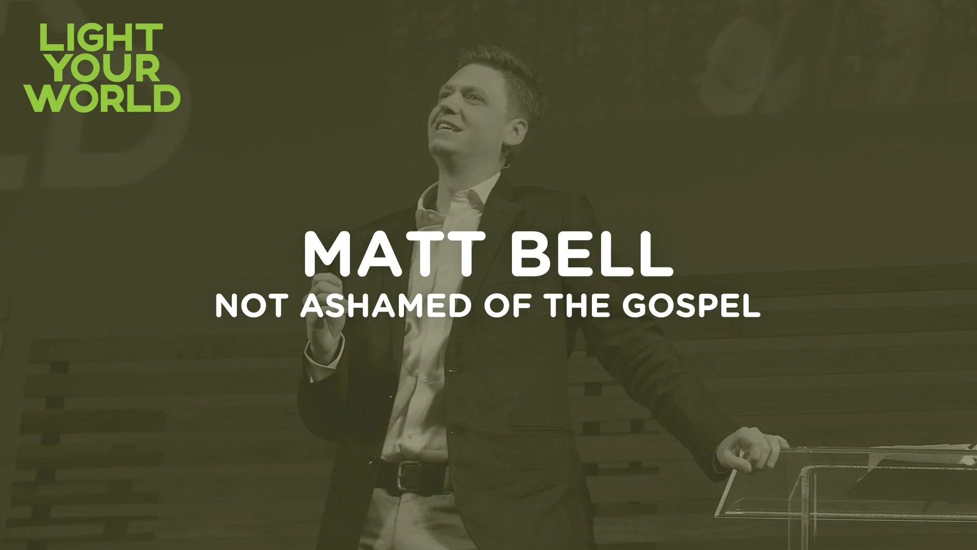 Not Ashamed Of The Gospel