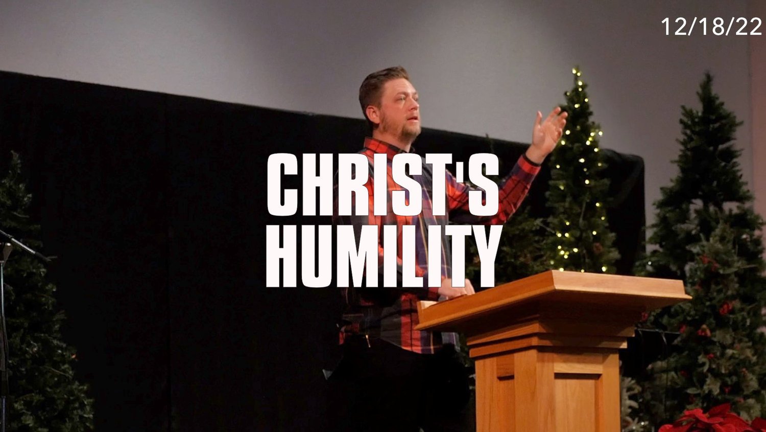 Christ's Humility