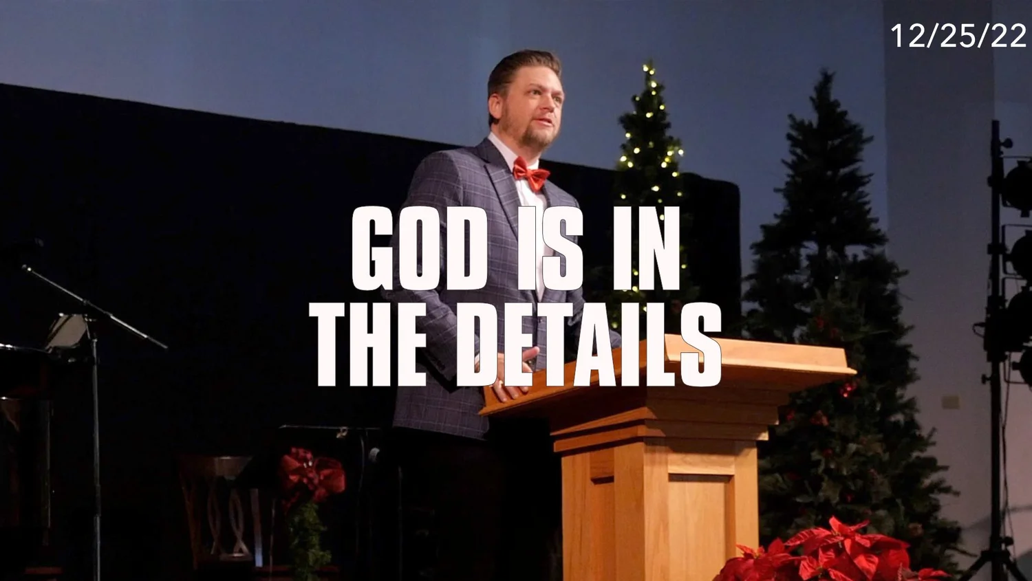 God is in the Details