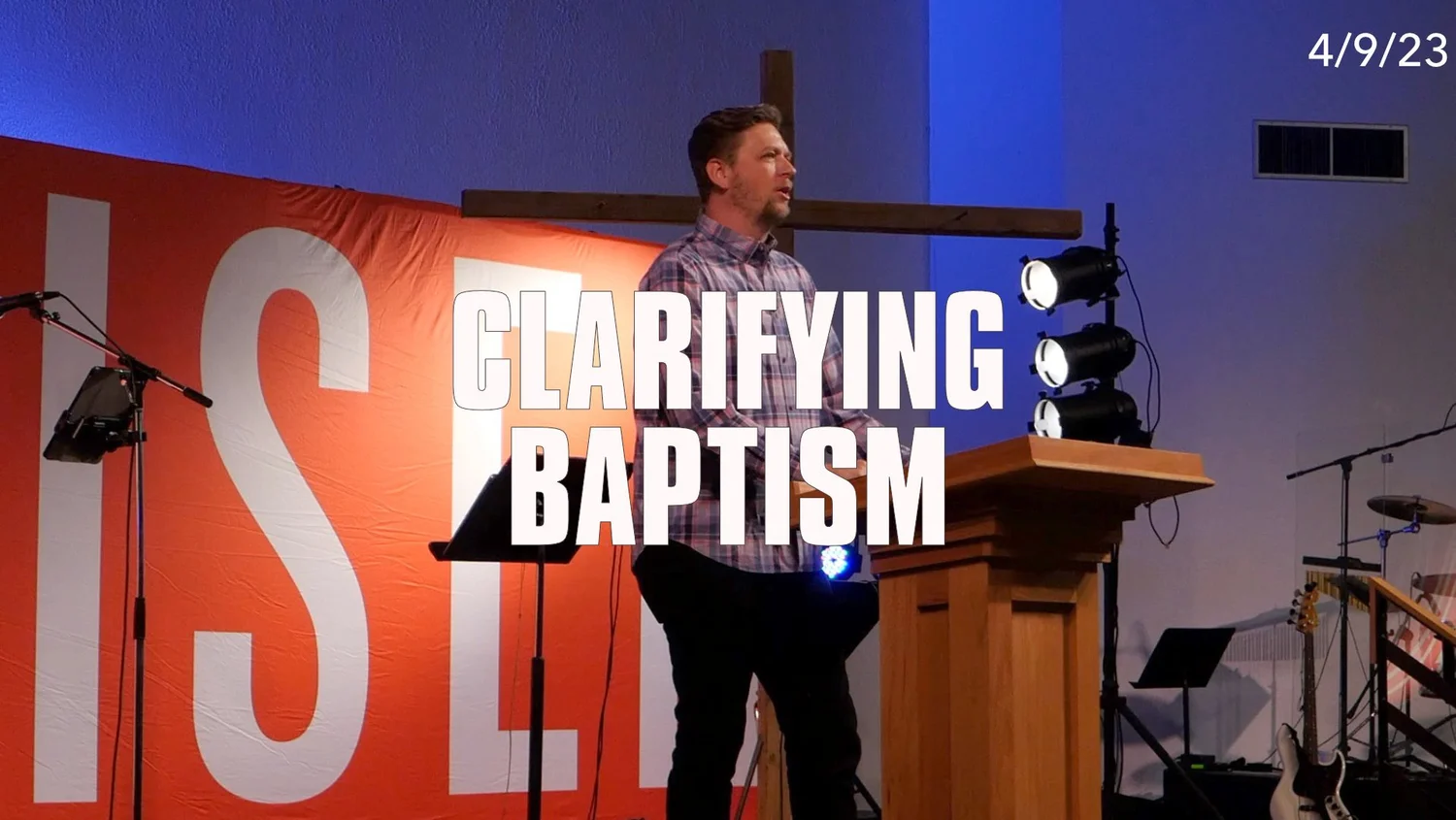 Clarifying Baptism