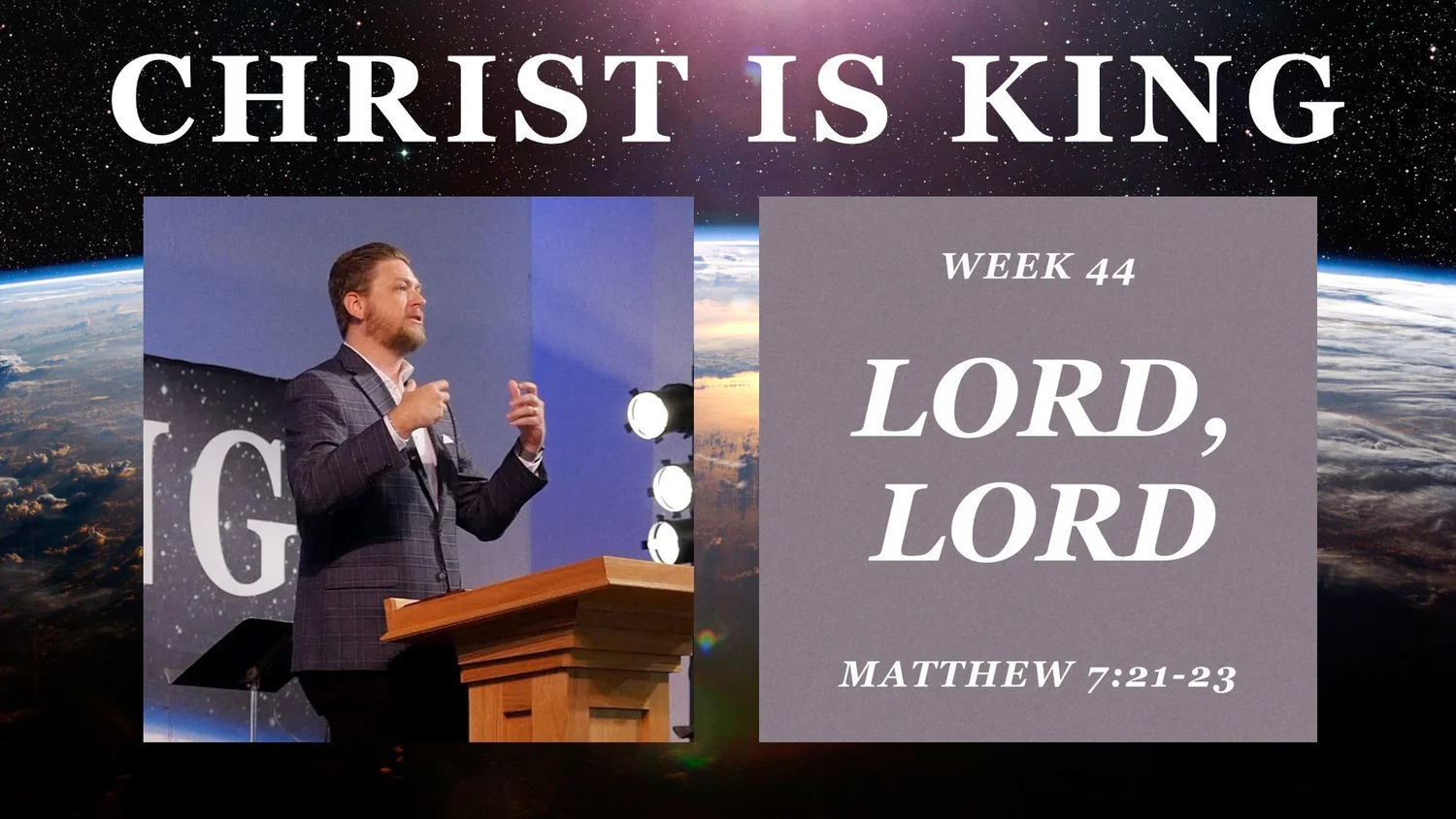 Beware! (Christ is King Part 43)