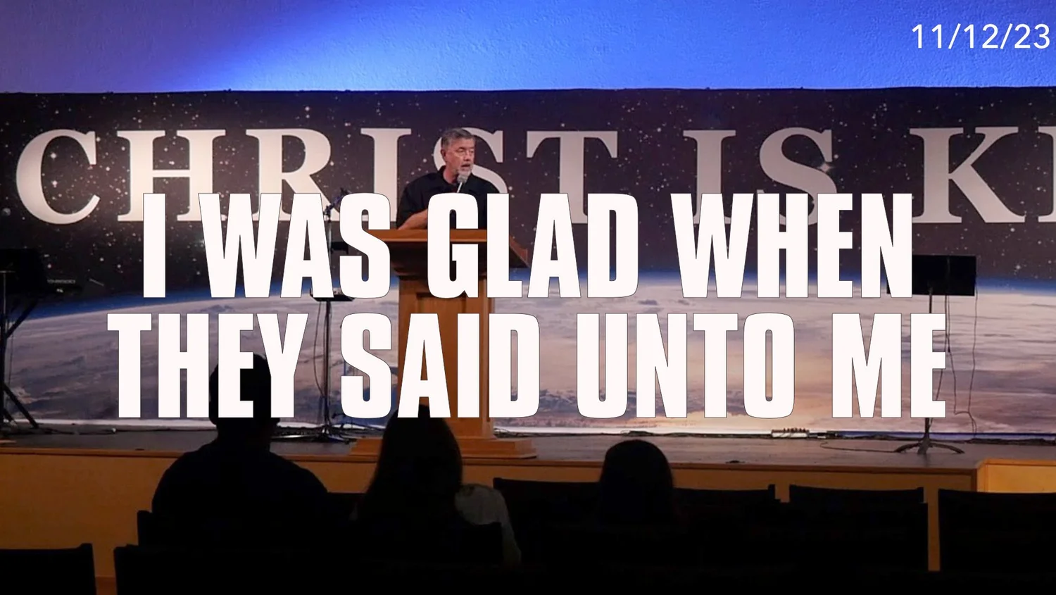 I Was Glad When They Said Unto Me