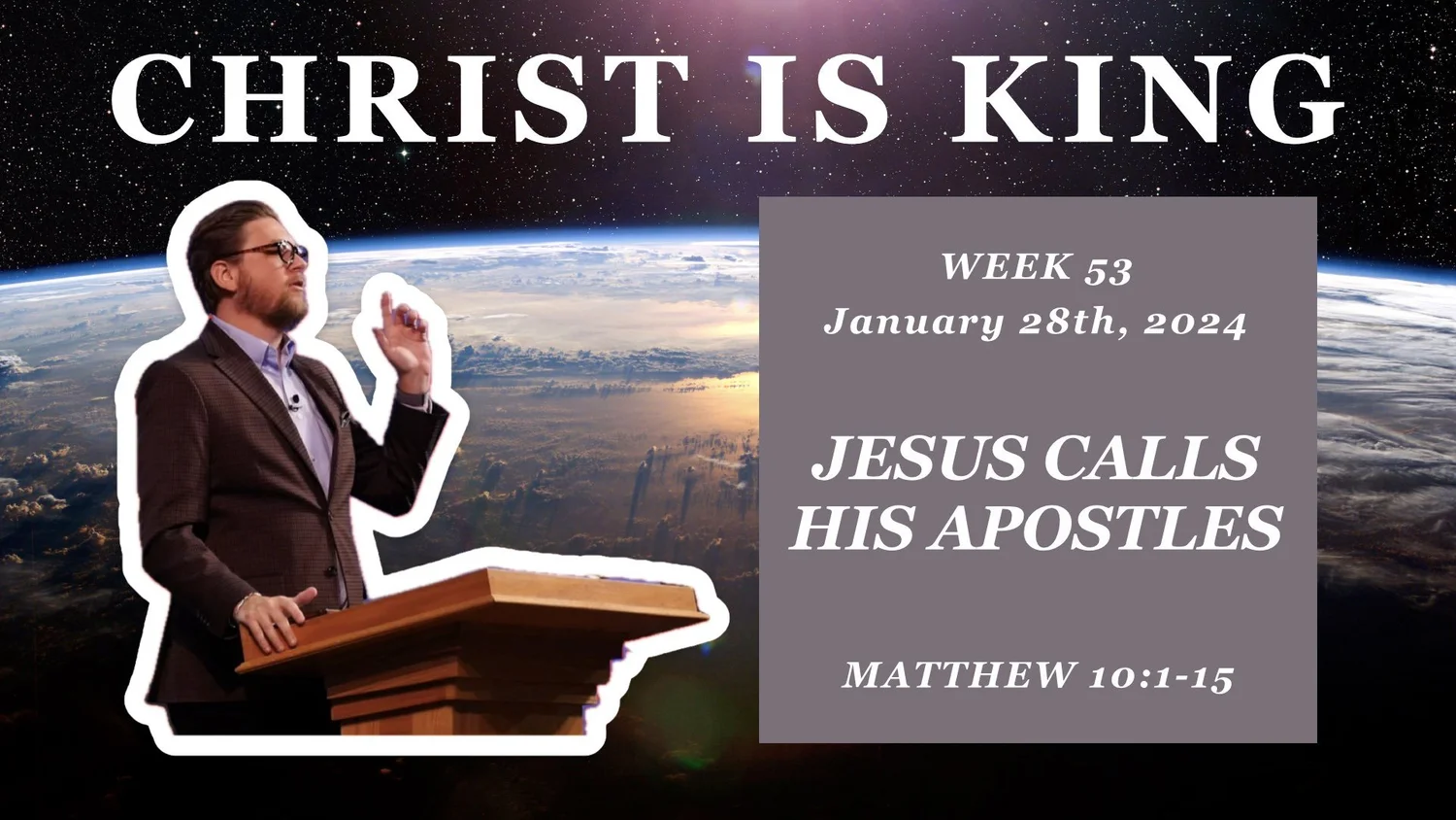 Jesus Calls His Apostles