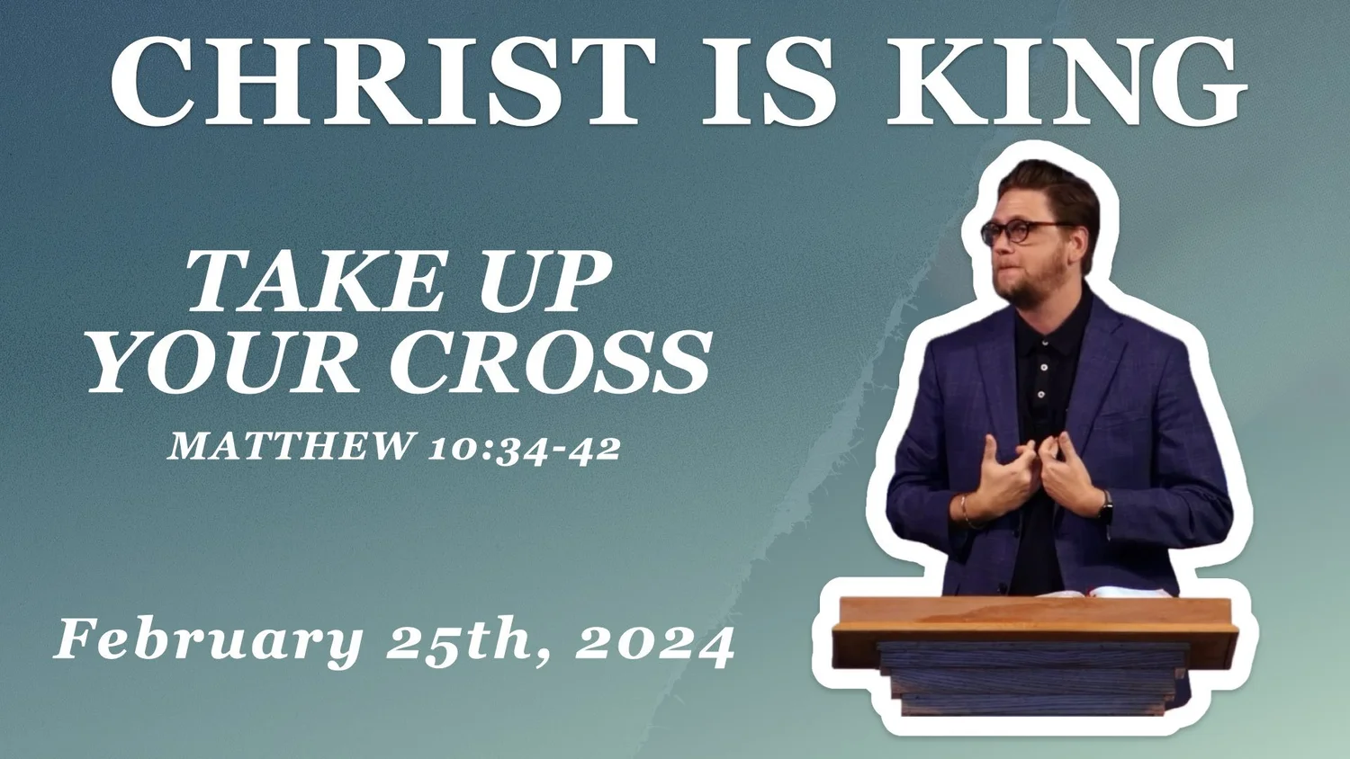 Take Up Your Cross