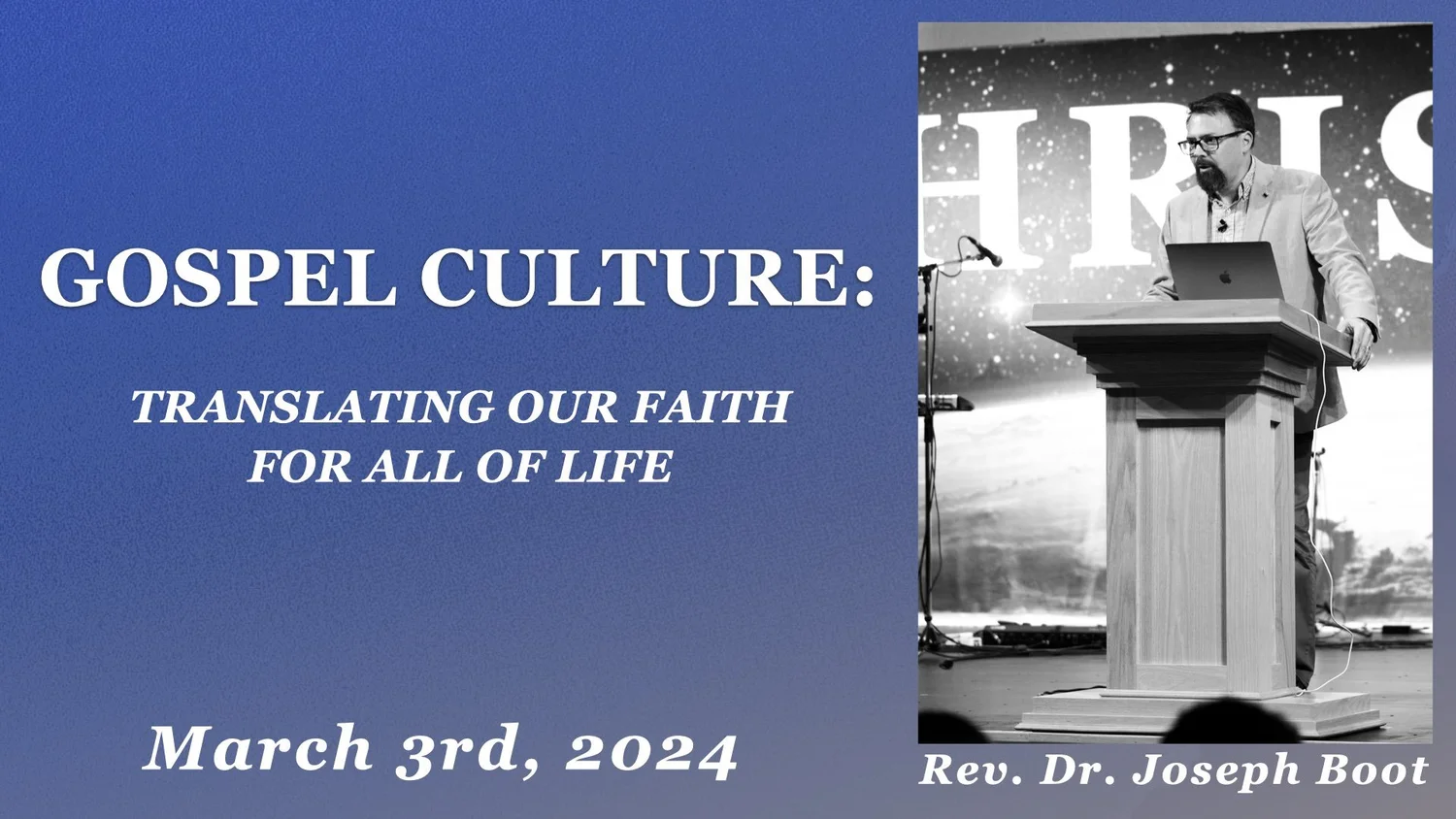 Gospel Culture
