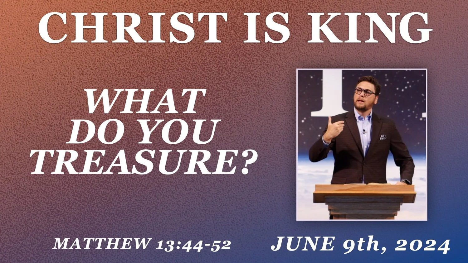 What Do You Treasure?