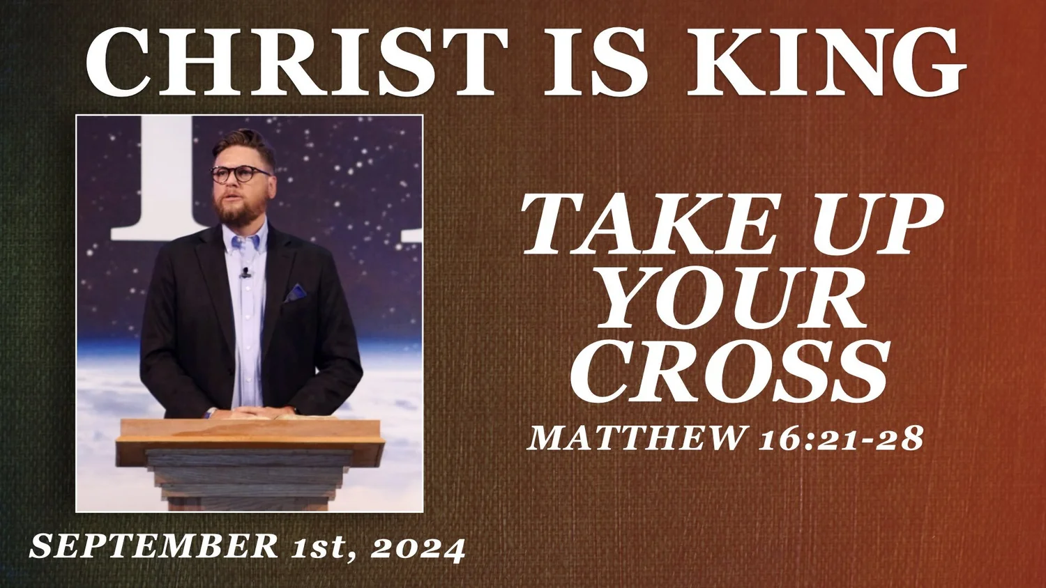 Take Up Your Cross