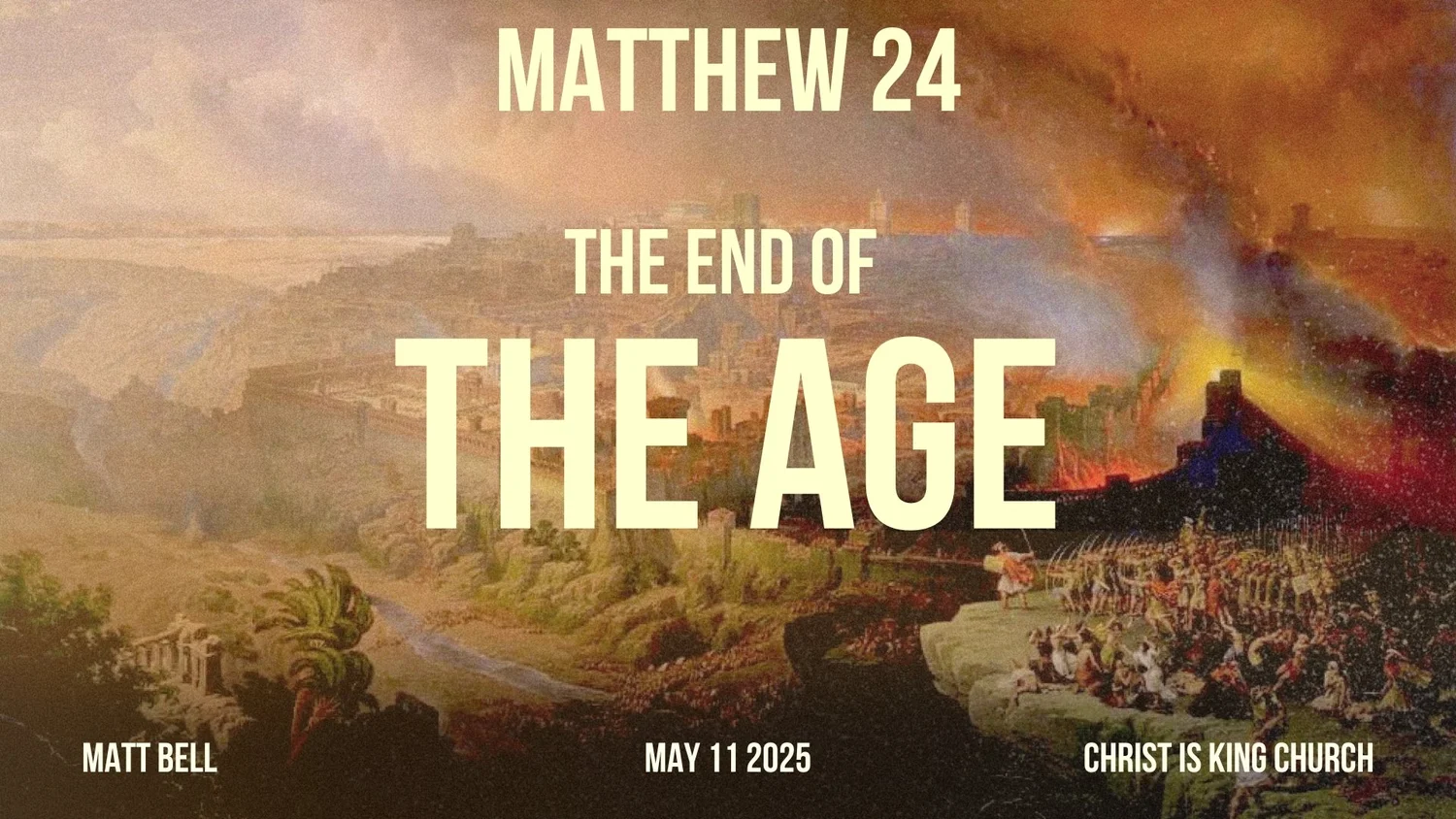 The End Of The Age
