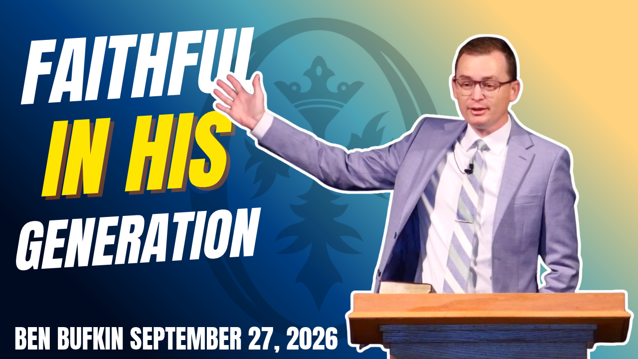 Faithful In His Generation