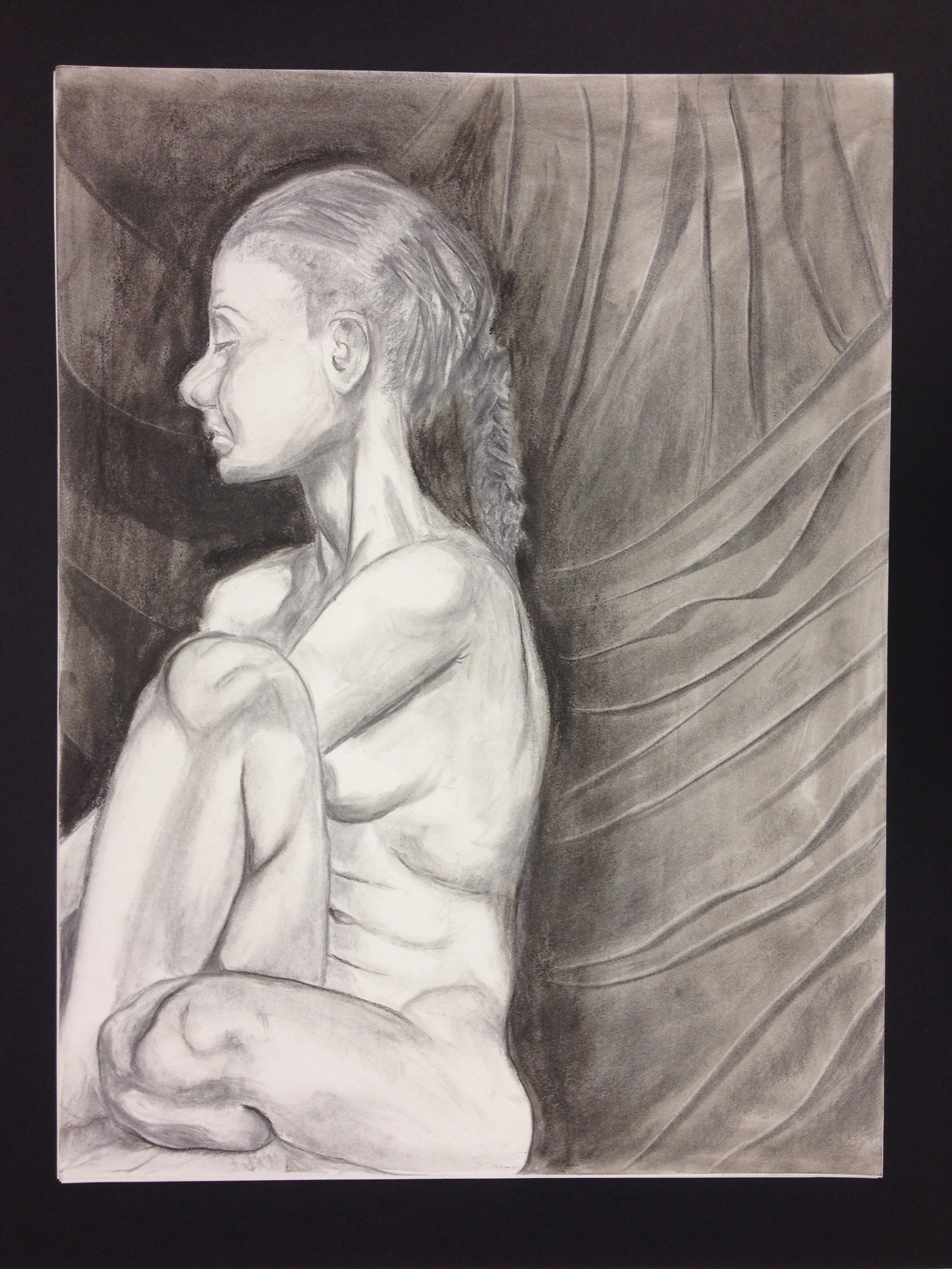 Woman in Corner