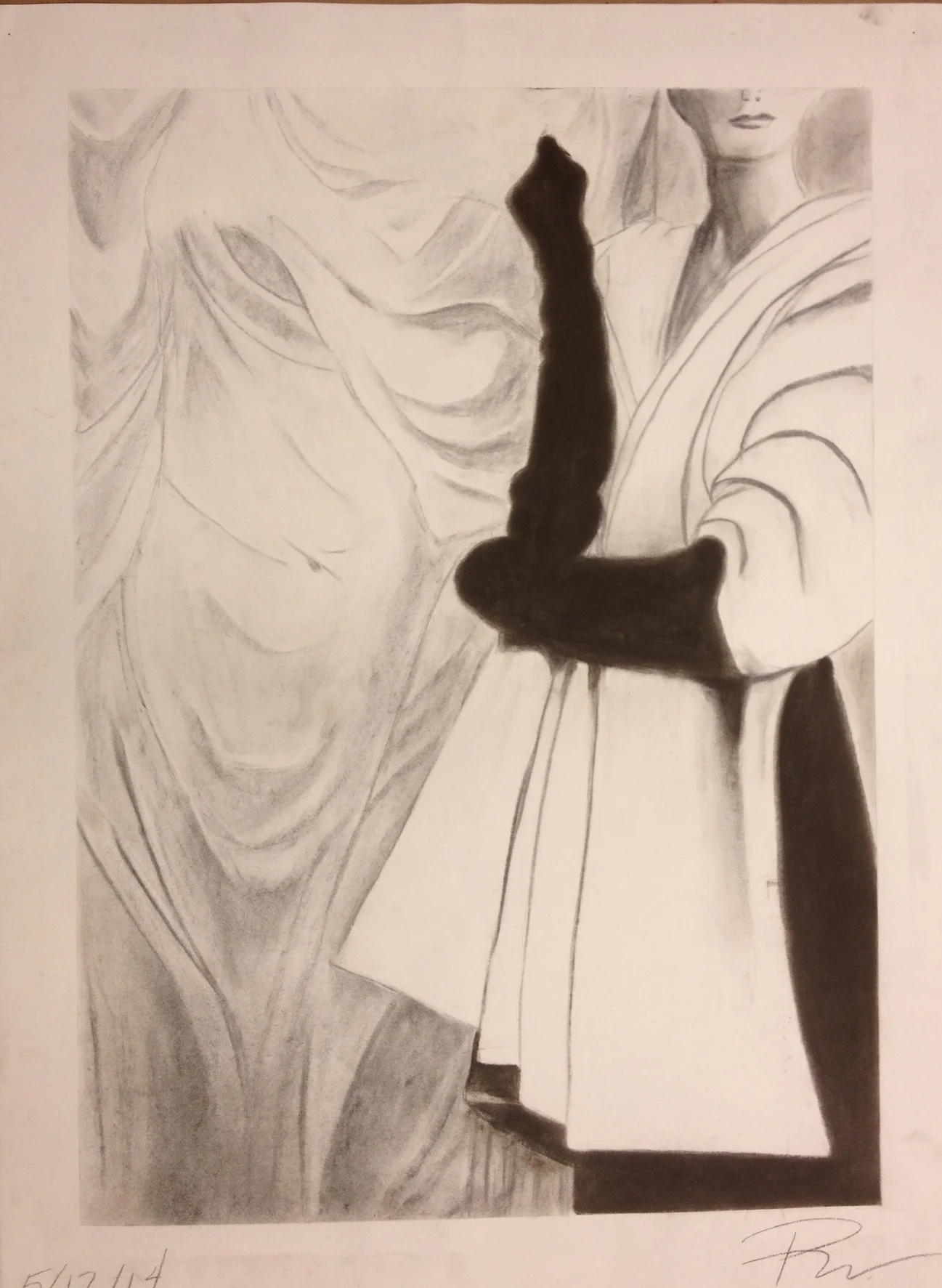 Balenciaga Shawl & Drape