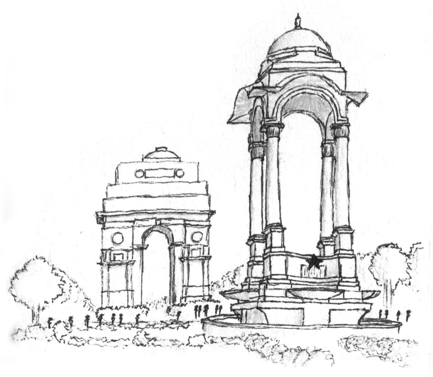 INDIA GATE, DELHI, INDIA