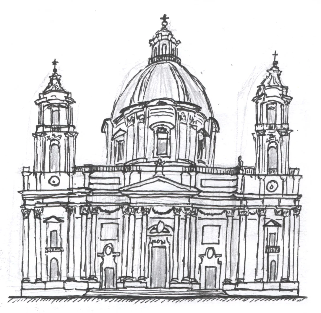 SANT'AGNESE IN AGONE, ROME, ITALY