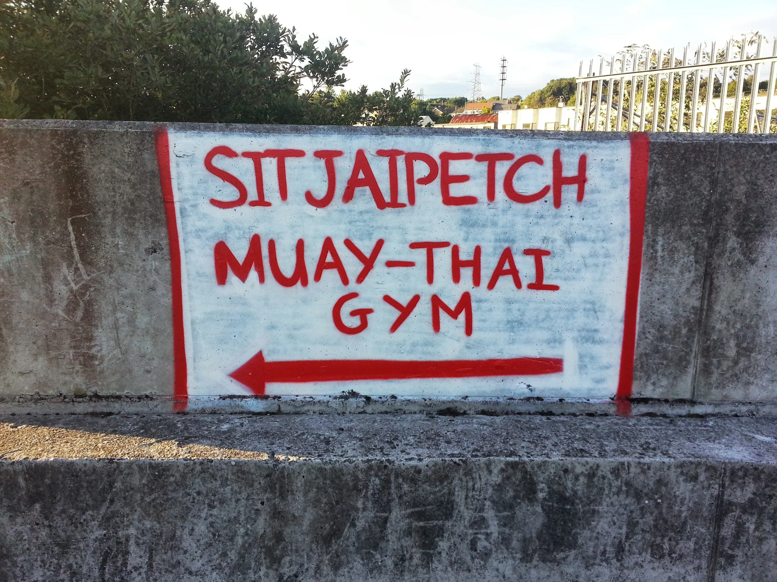 Sign for the gym