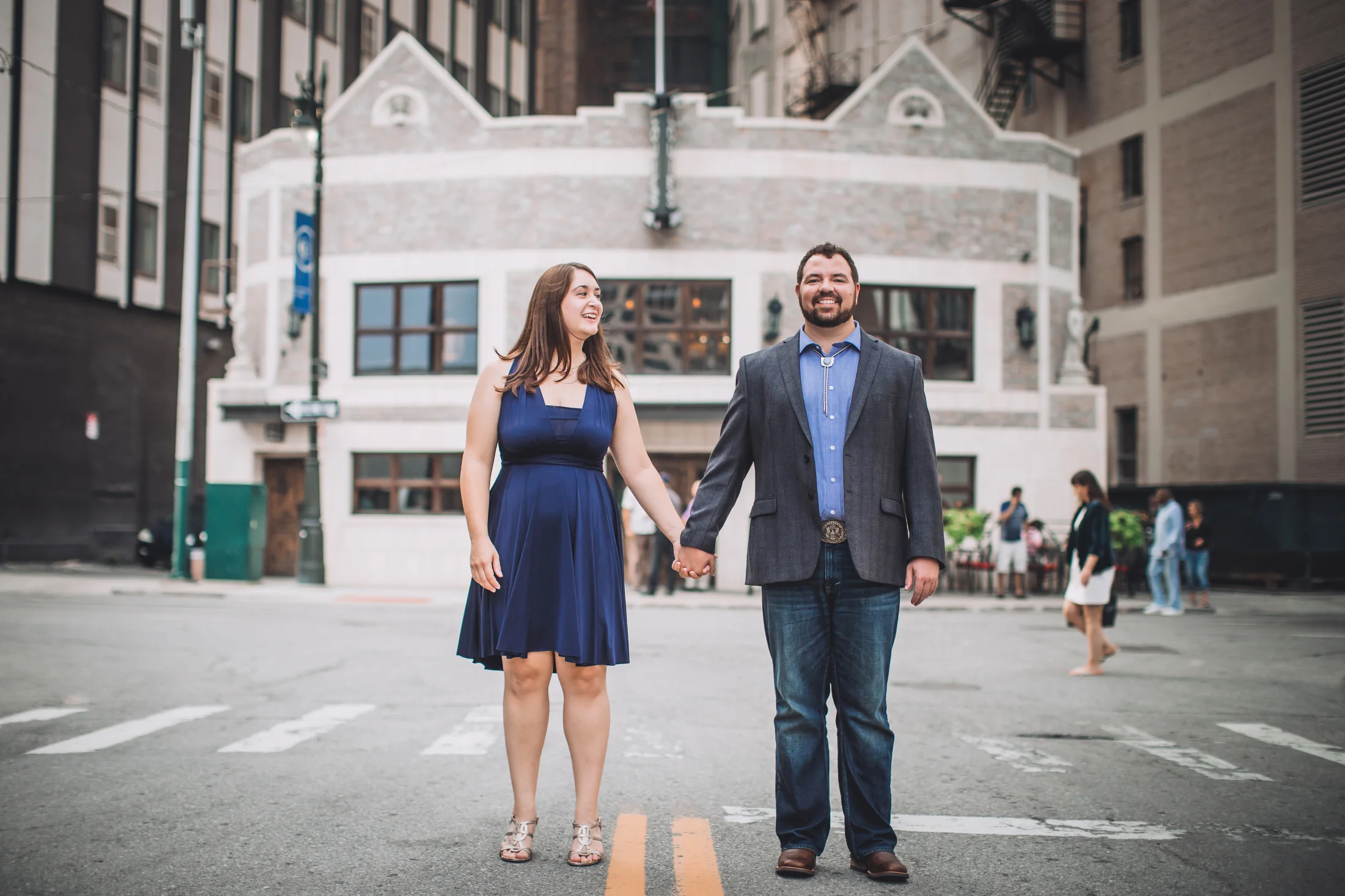  Downtown Detroit engagement session by Pop Mod Photo photographer Ryan Garza 