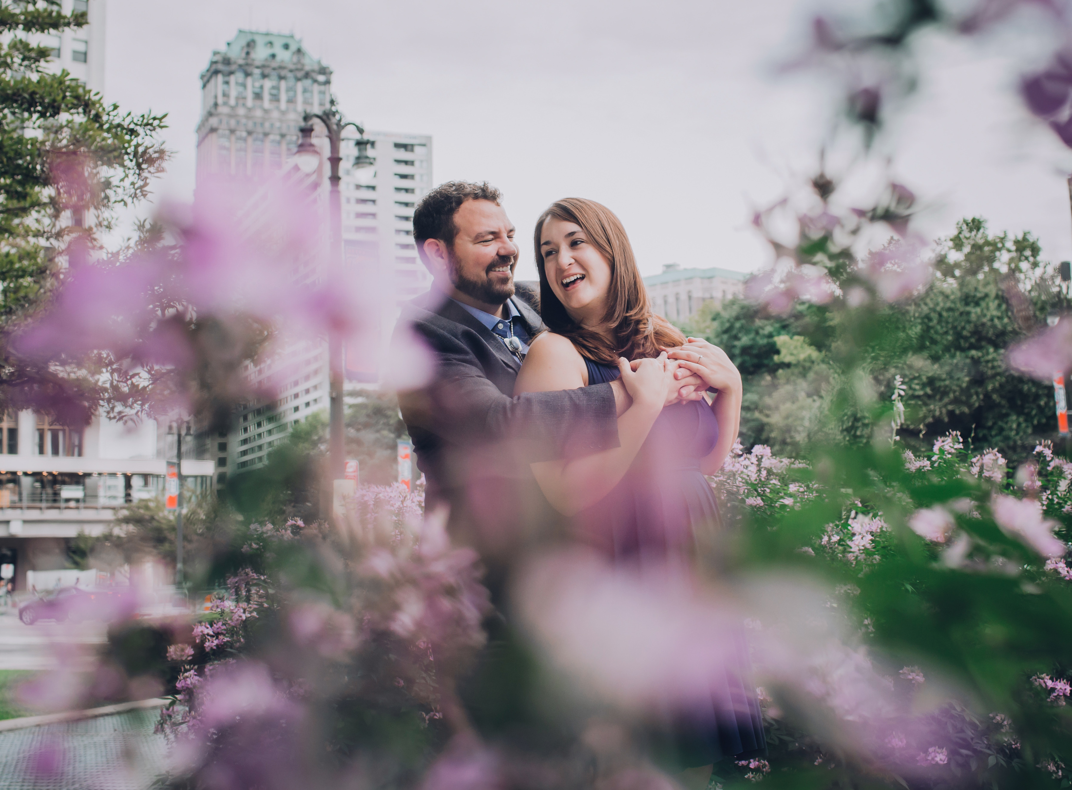  Downtown Detroit engagement session by Pop Mod Photo photographer Ryan Garza 