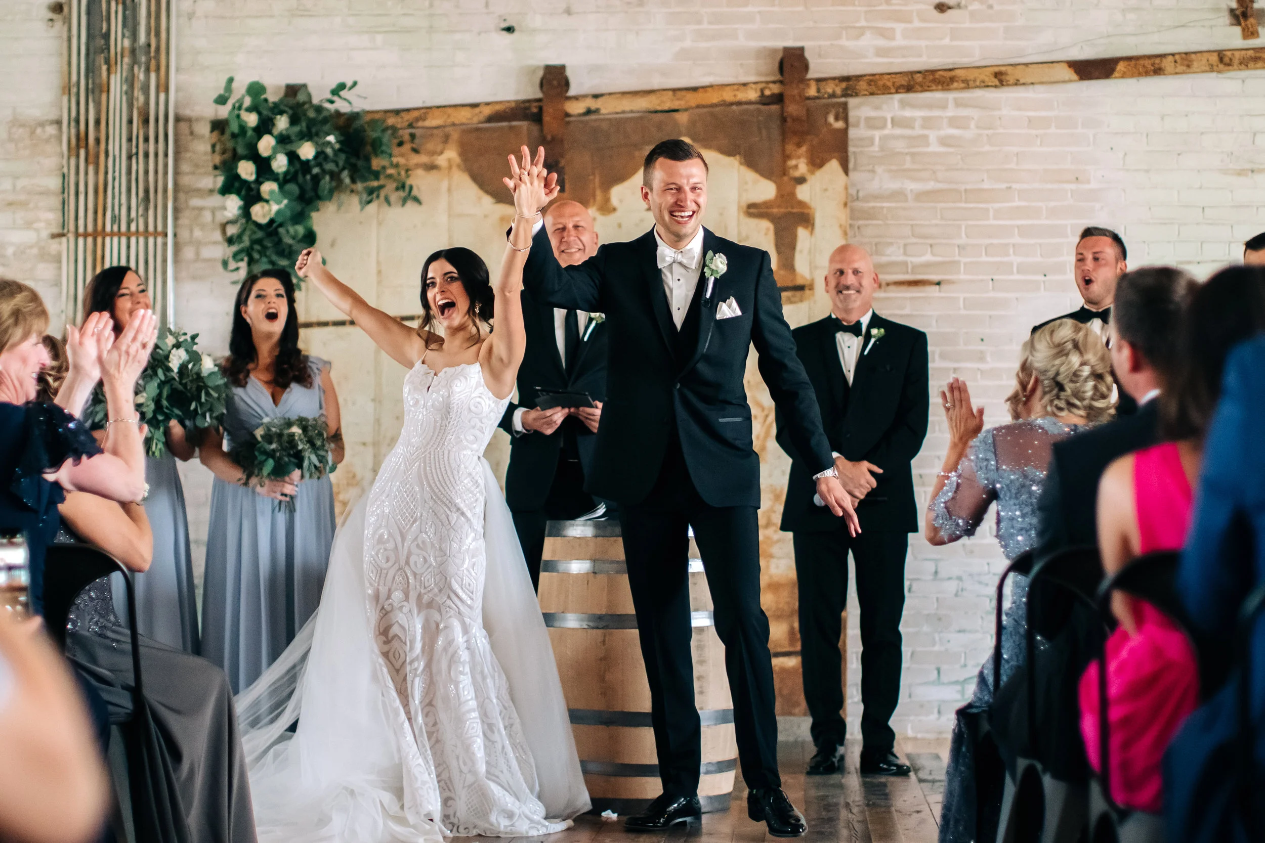  Journeyman Distillery spring wedding of Nick and Rachel in Three Oaks, Michigan located in western Michigan by Pop Mod Photo photographers Ryan Garza & Courtney Simpson. 