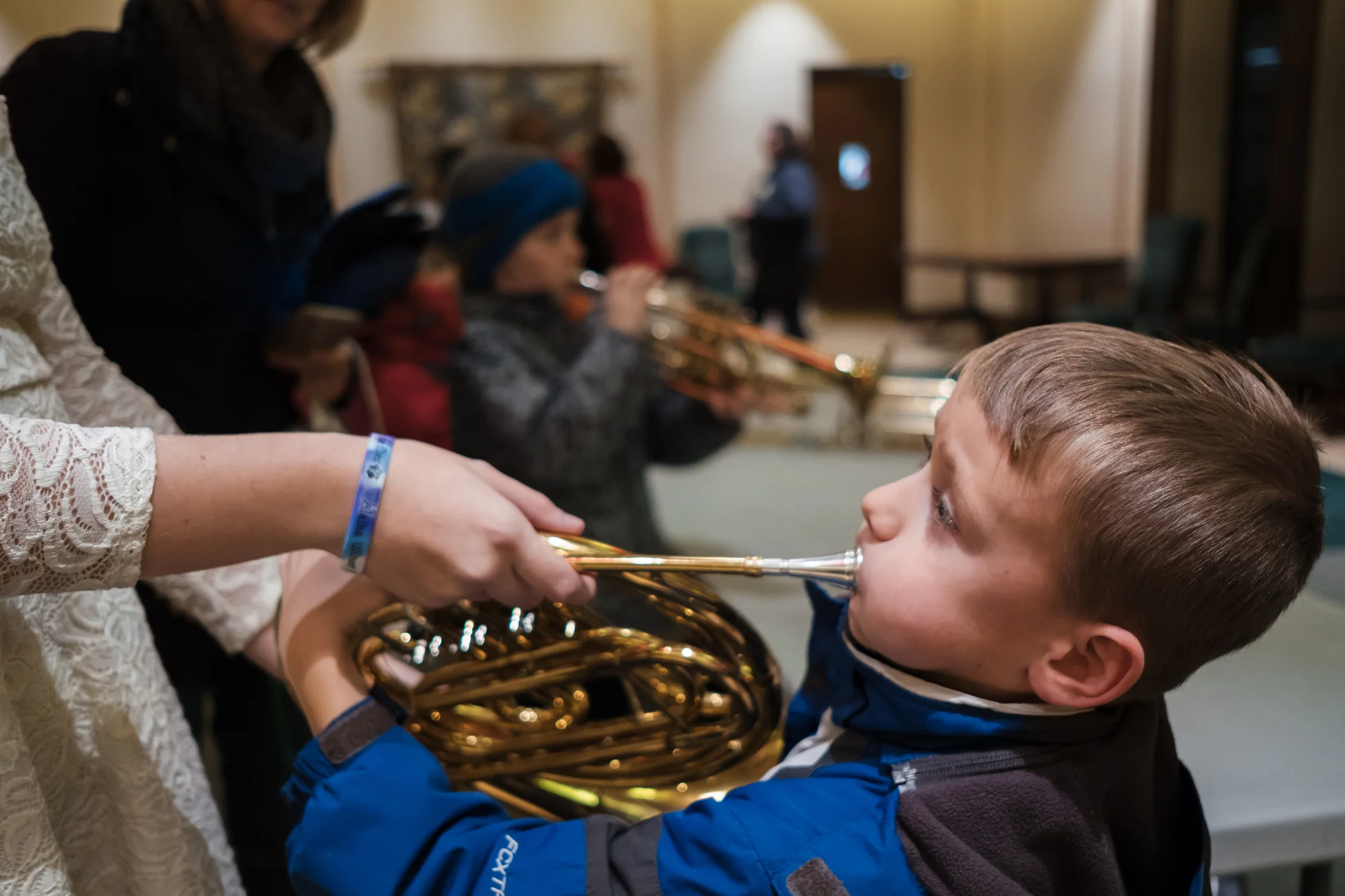  Holiday Walk in Flint Cultural Center in Flint, Michigan by Pop Mod Photo photographers Ryan Garza and Courtney Simpson 
