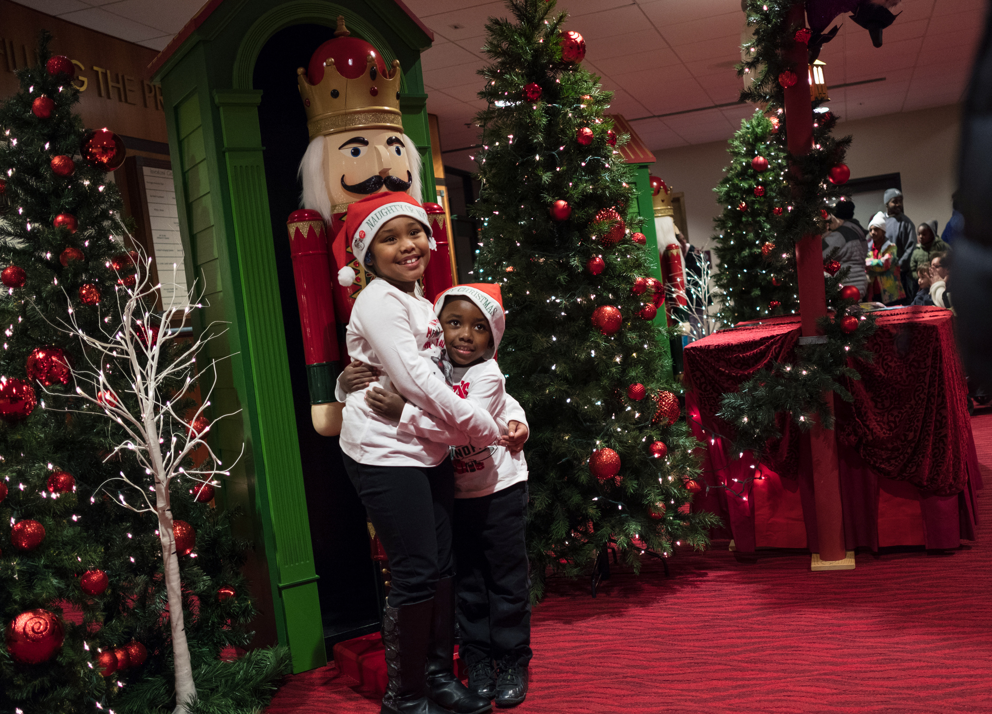  Holiday Walk in Flint Cultural Center in Flint, Michigan by Pop Mod Photo photographers Ryan Garza and Courtney Simpson 