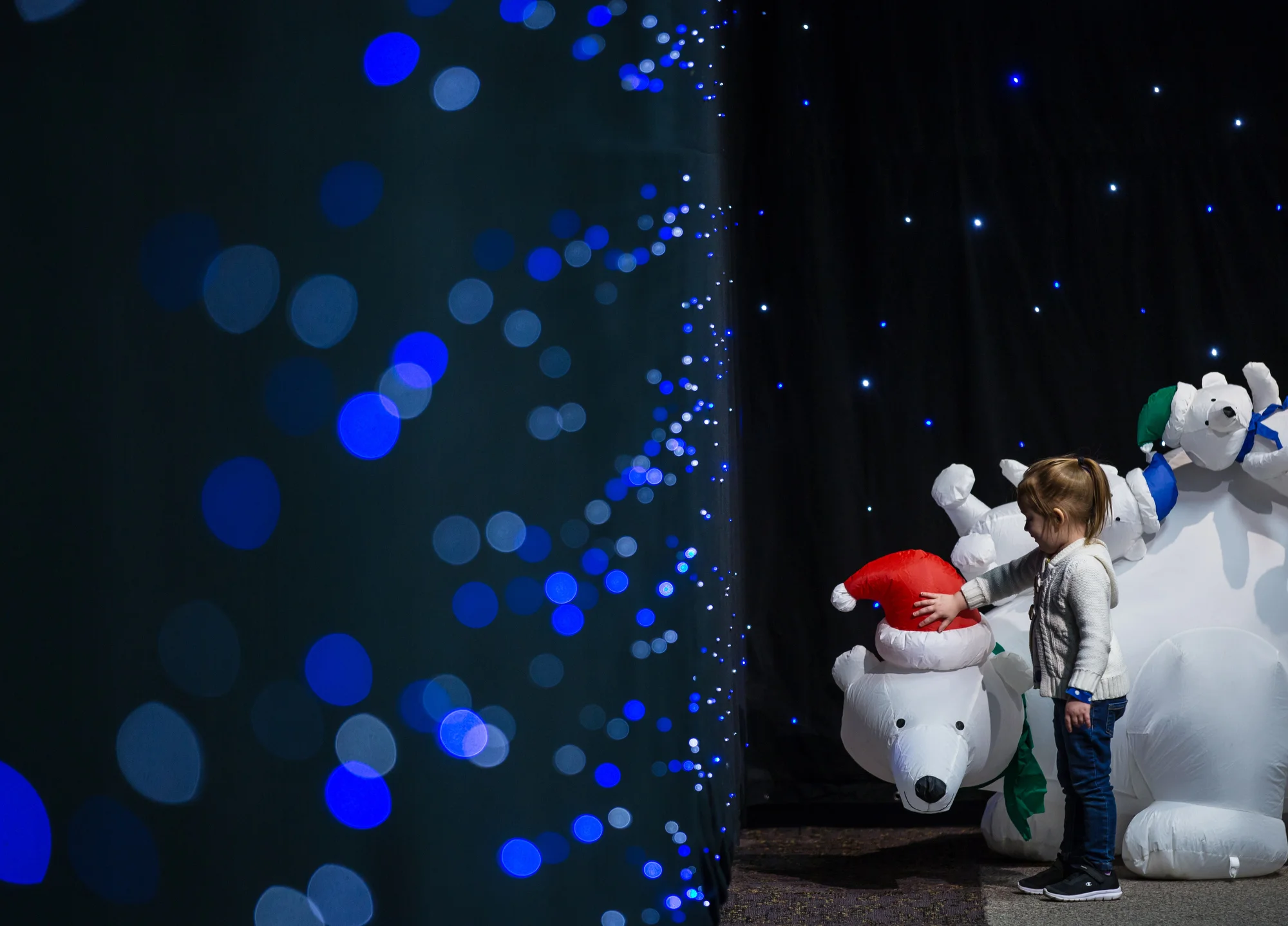  Holiday Walk in Flint Cultural Center in Flint, Michigan by Pop Mod Photo photographers Ryan Garza and Courtney Simpson 