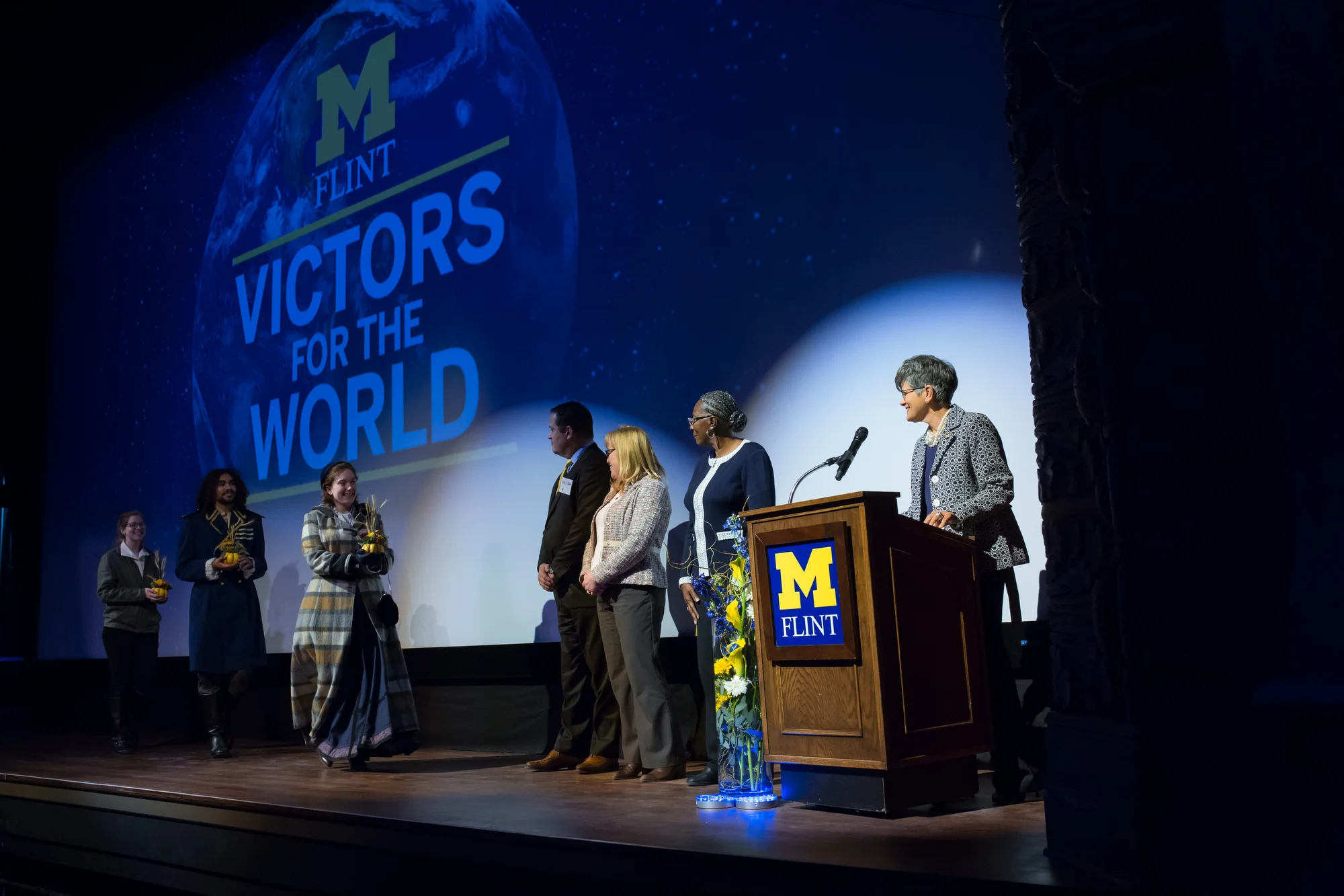  University of Michigan Flint Victors of the World event at The Capitol Theater by Pop Mod Photo photographers Ryan Garza and Courtney Simpson 