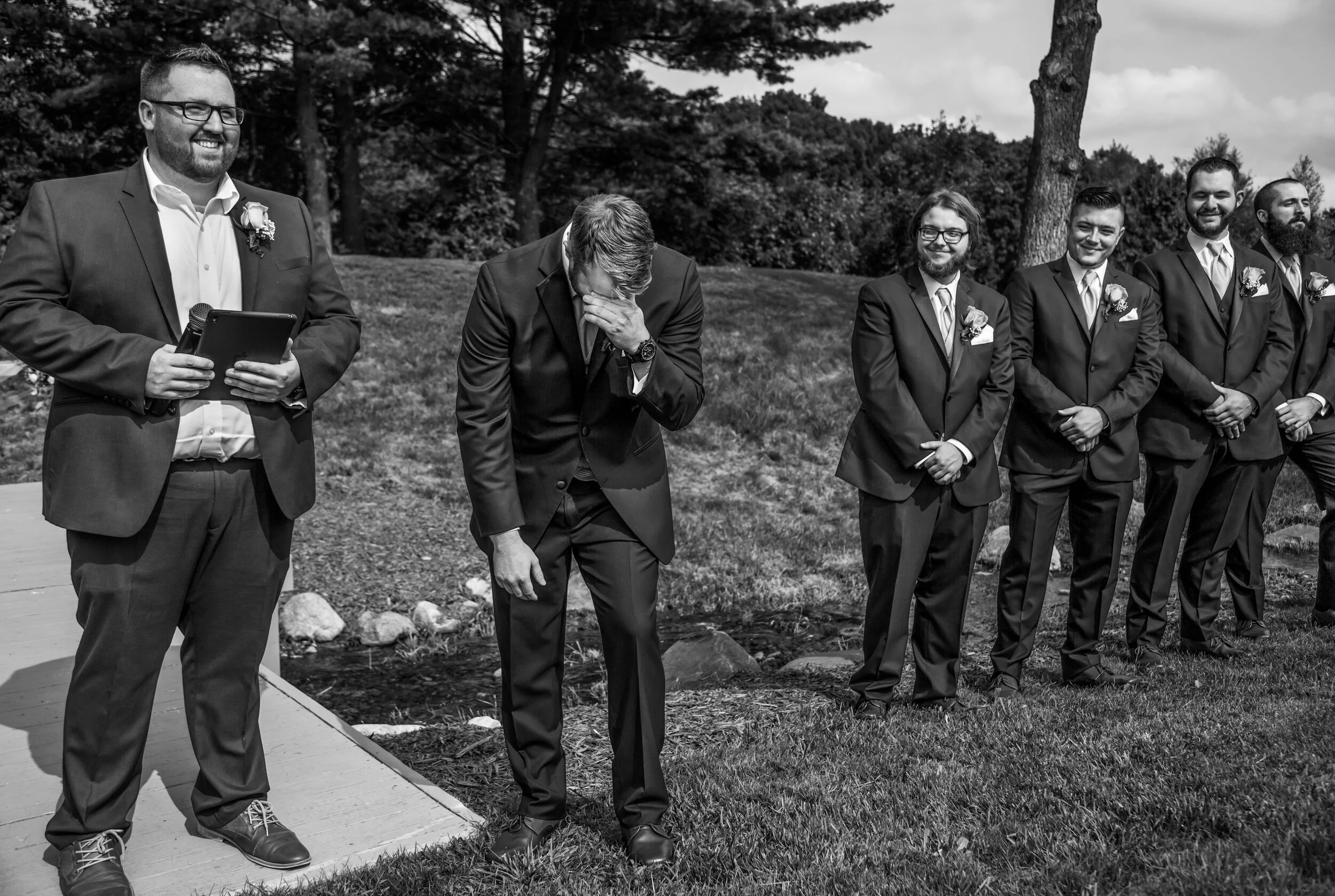  Mt. Pleasant PohlCat golf course outdoor Michigan wedding by Pop Mod Photo wedding photographers  Ryan Garza and Courtney Simpson 