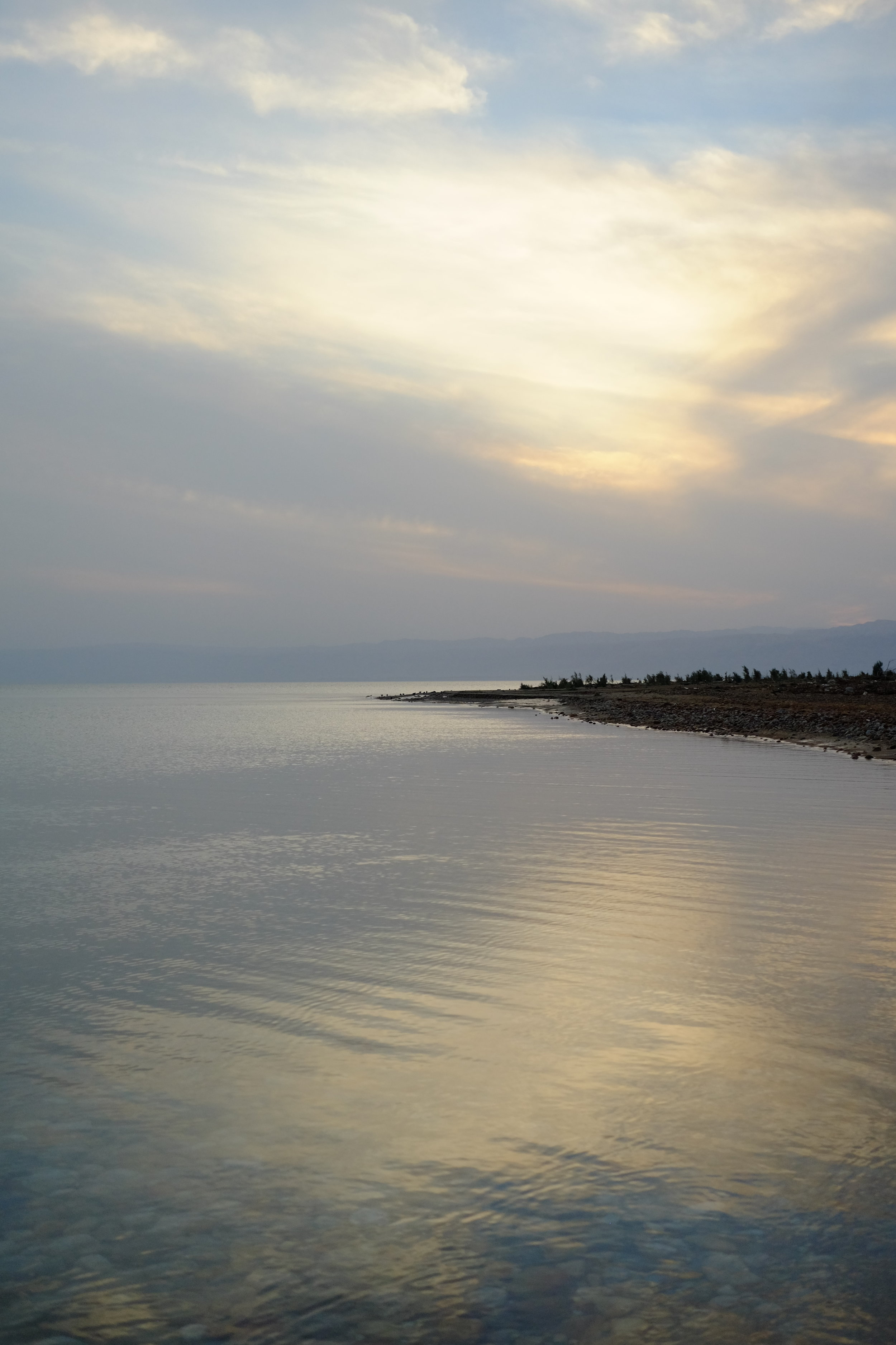Sunset at the Dead Sea