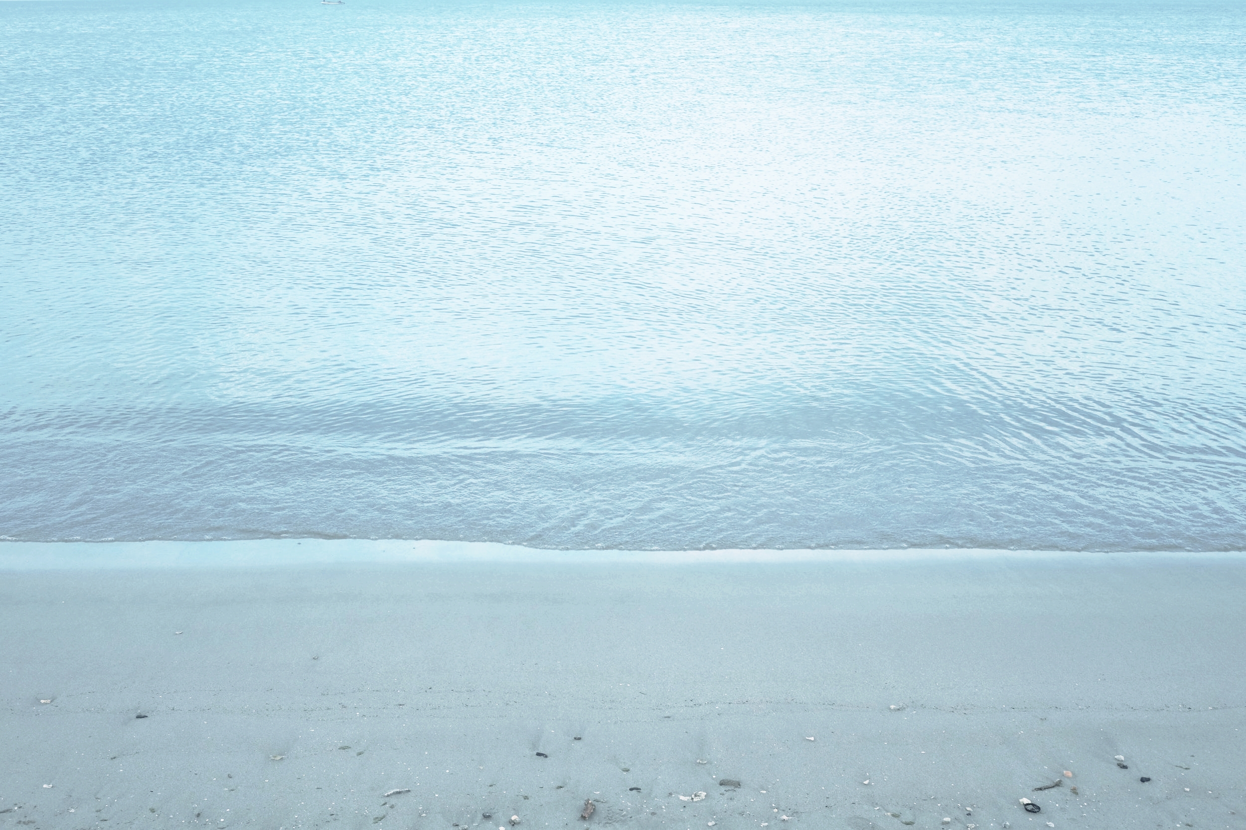 Calm waters.