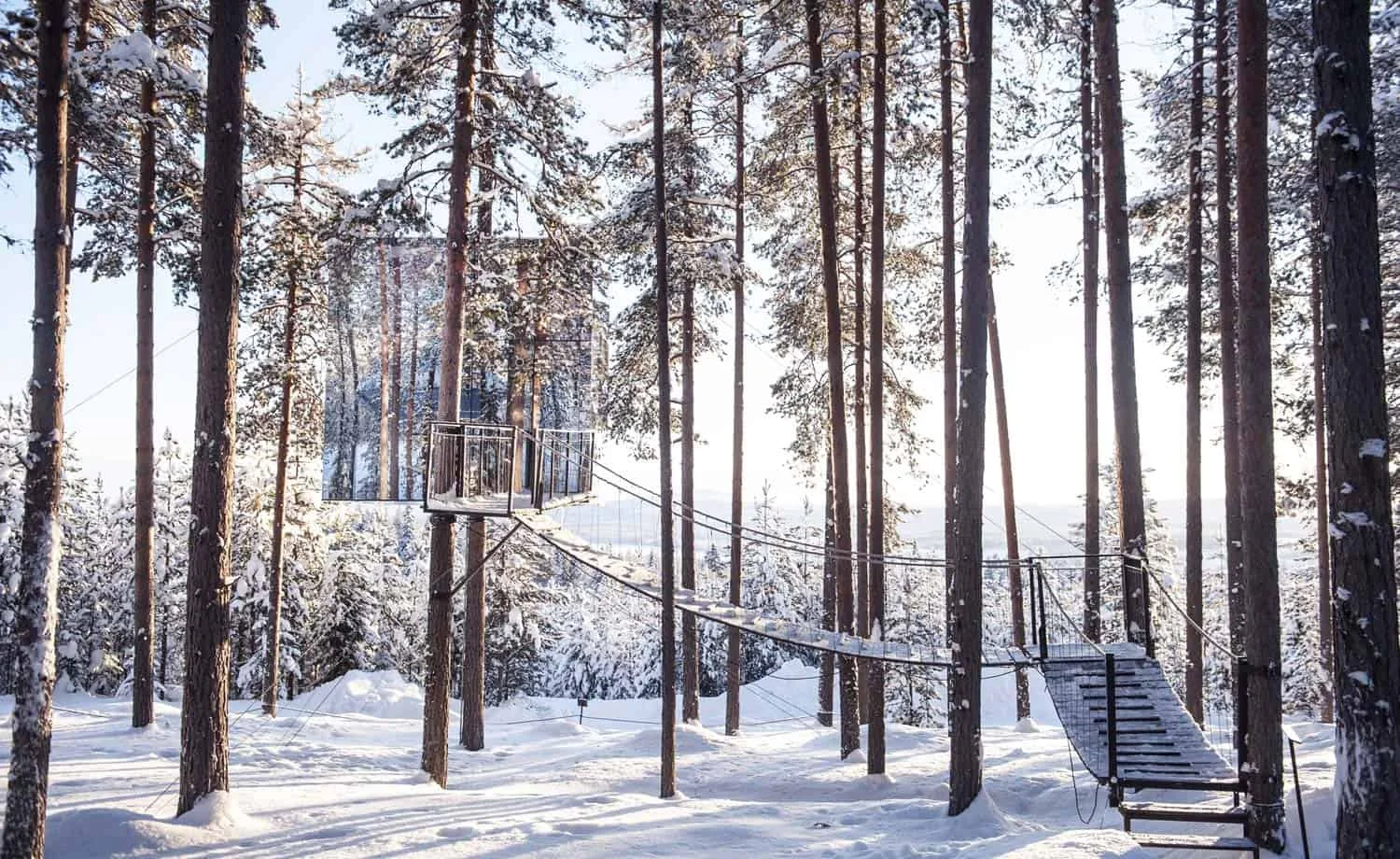 Landscape hotel in Northern Sweden! Stay at Treehotel for $444/night