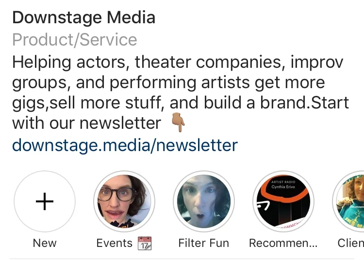 Here's where you can find Instagram Highlights.