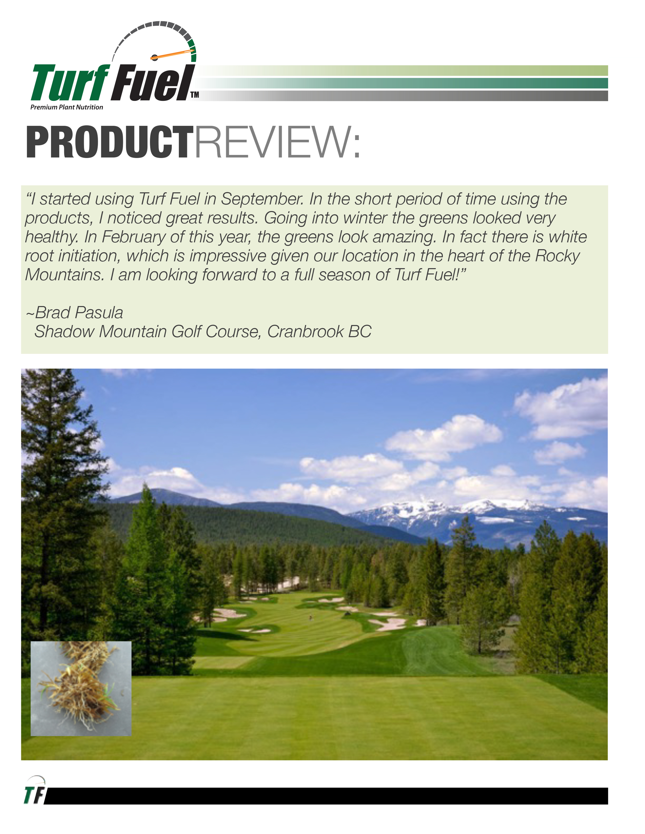 PRODUCT REVIEW Shadow Mountain GC