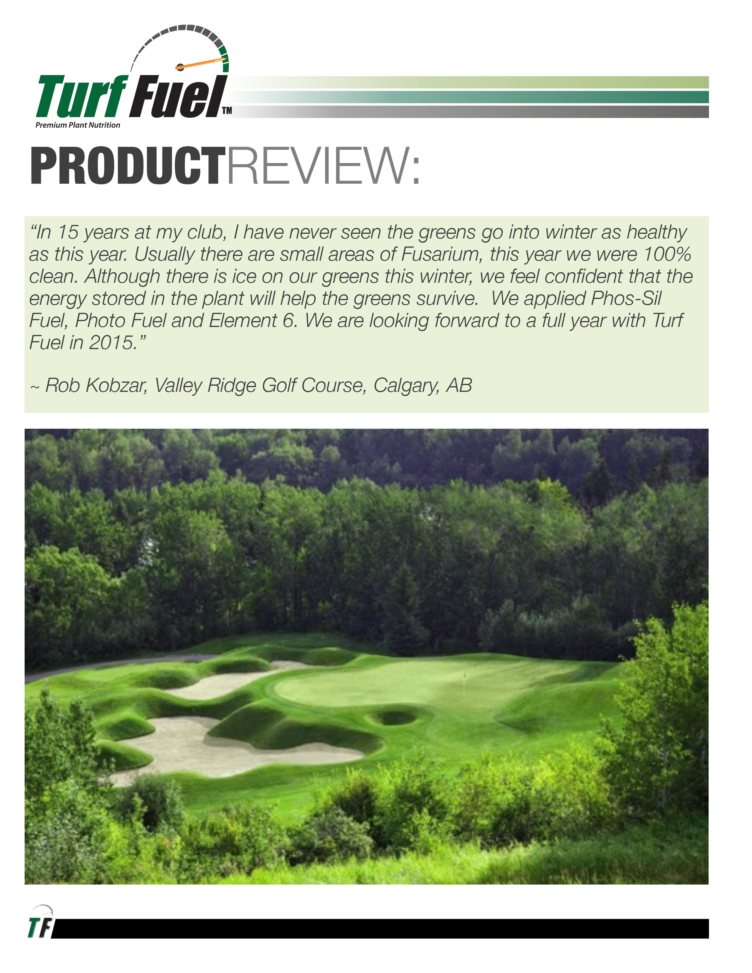 PRODUCT REVIEW Valley Ridge