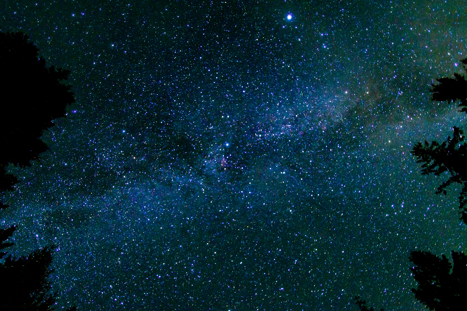  AUGUST - Something familiar. The night sky. This was taken about 20 feet from the front door of my girlfriends, parents, cabin in the BC interior. Using a camera to see into the universe is always my favourite.&nbsp; 