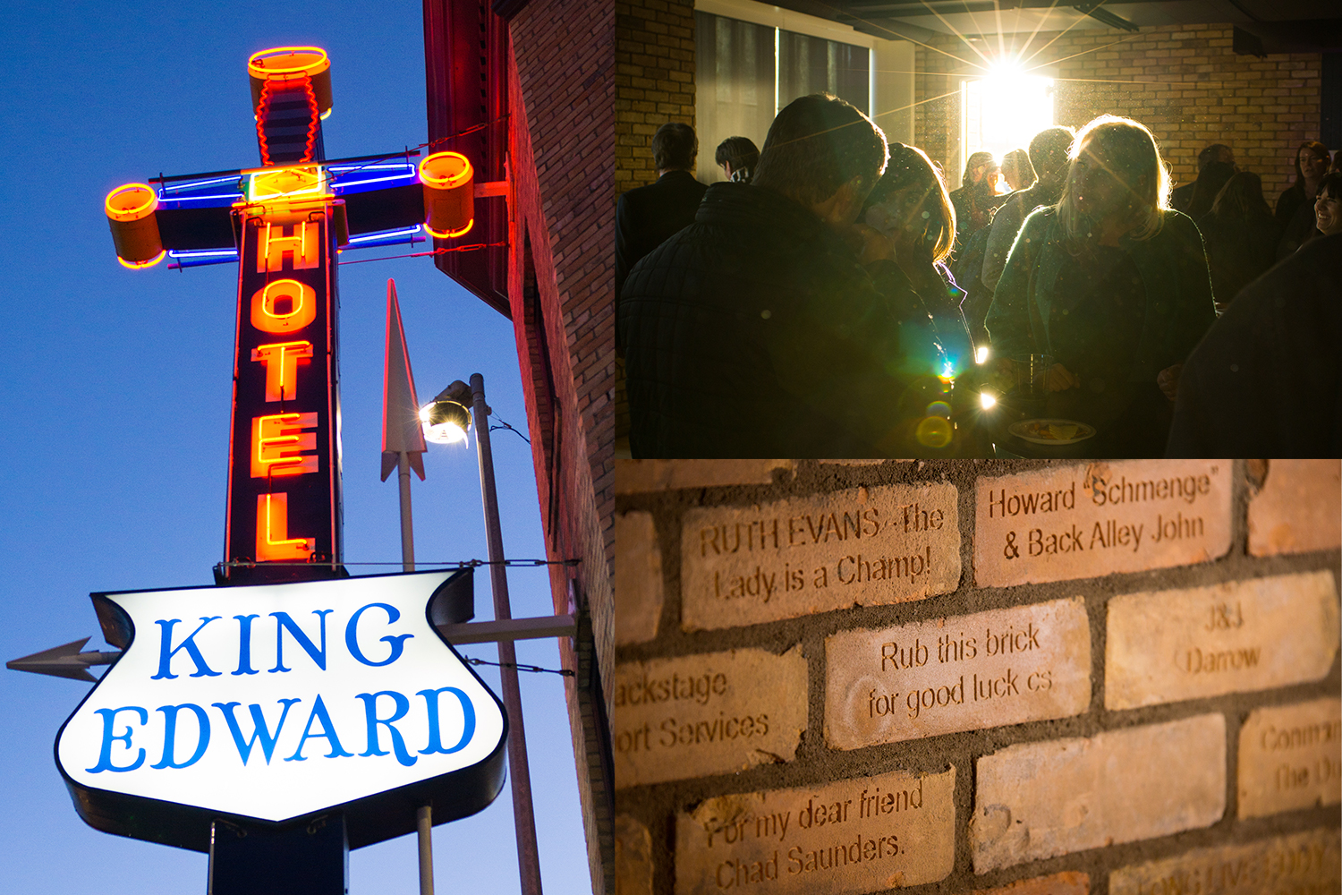 OCTOBER - I want to do more of this. Capturing moments in time. The re-opening of the King Eddy, legendary music venue. 