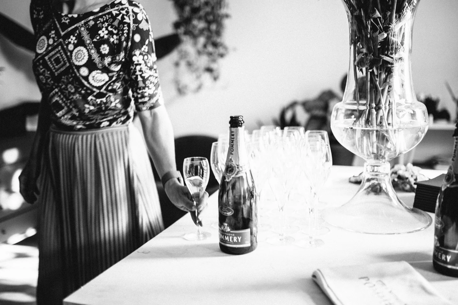 POMMERY Champagner-Tasting @Maison Palmė