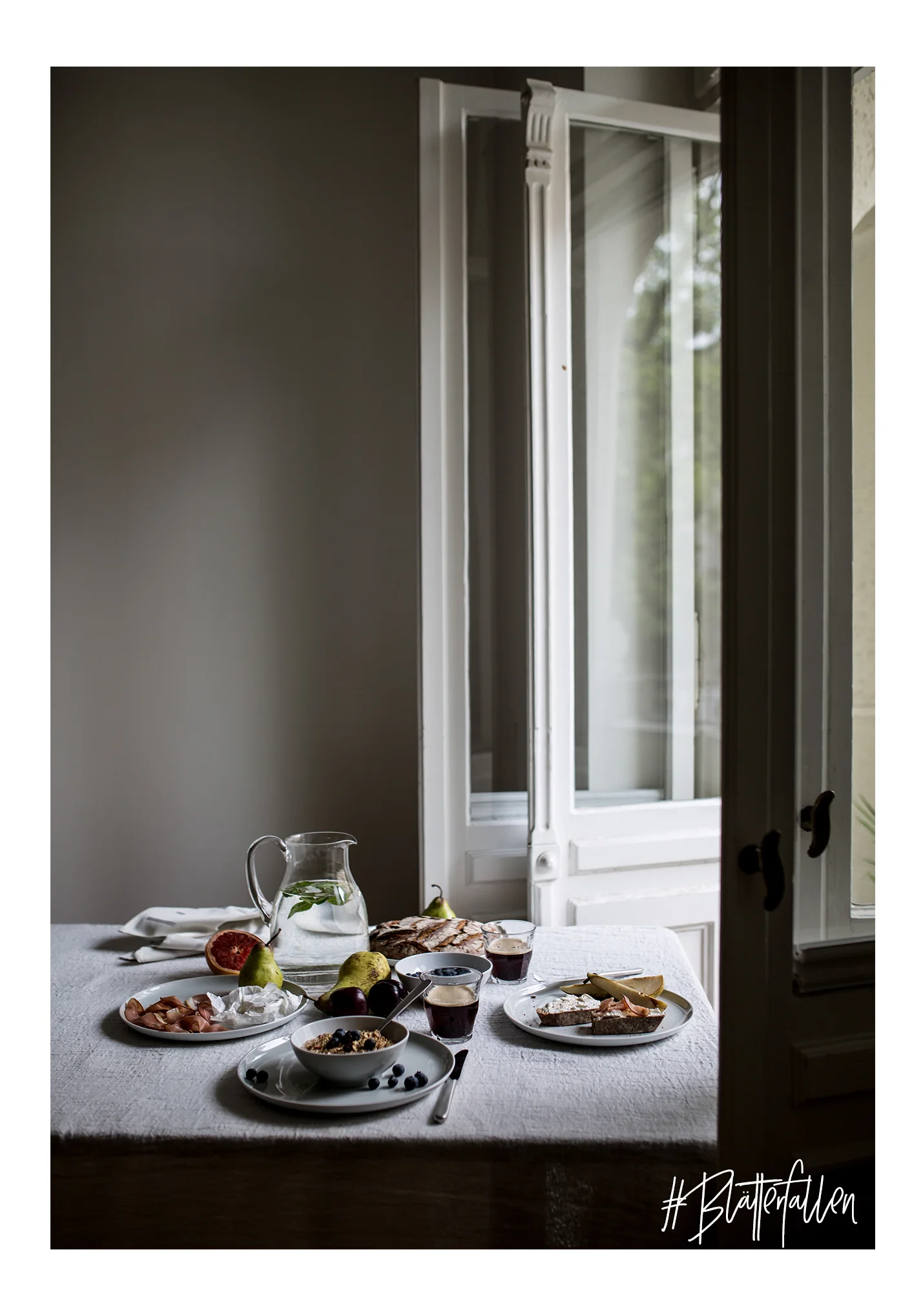 Werbung Blatterfallen Ein Tag Im Herbst Mit Manufactum Herz Und