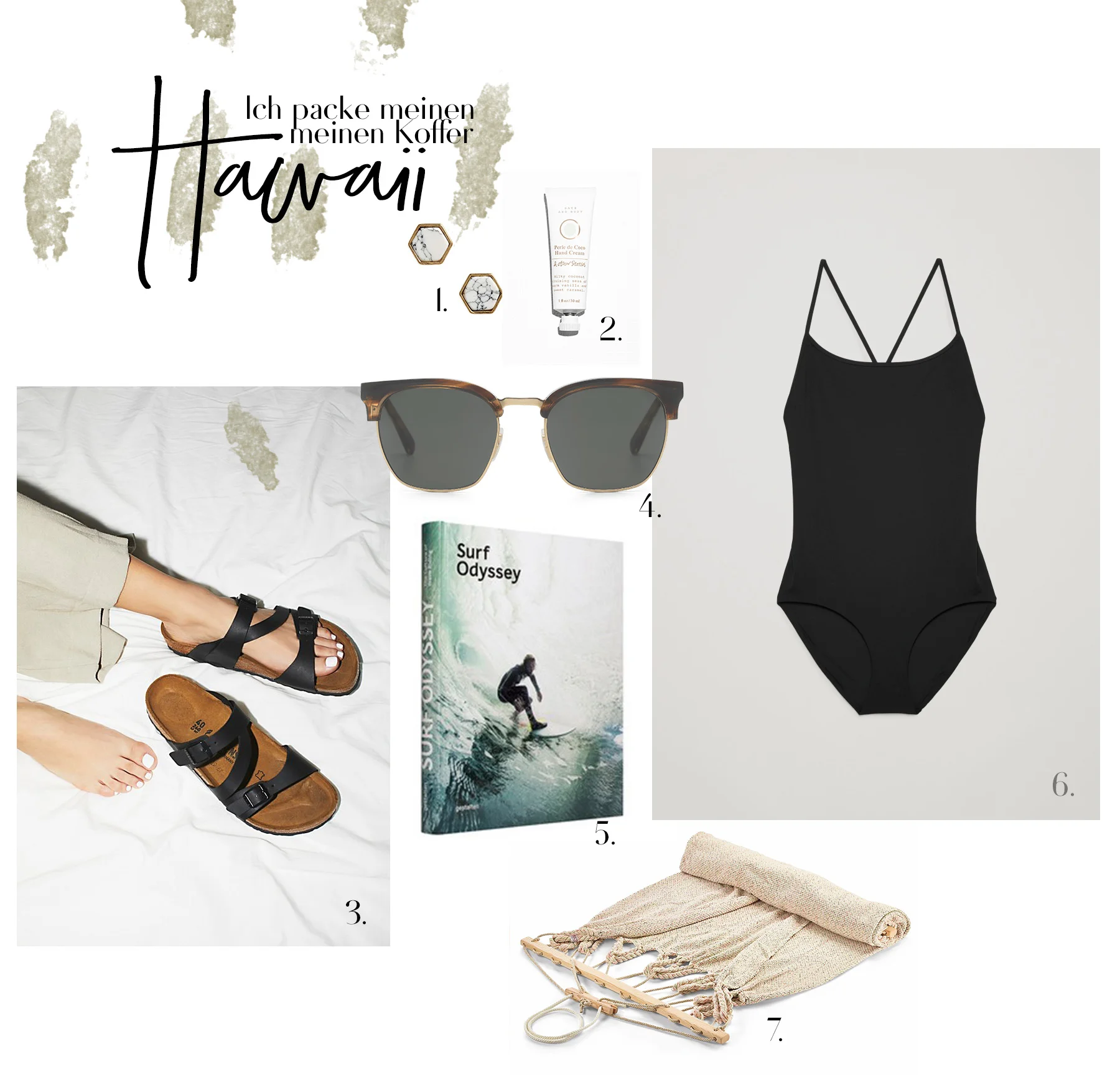 Ich packe meinen Koffer Hawaii
