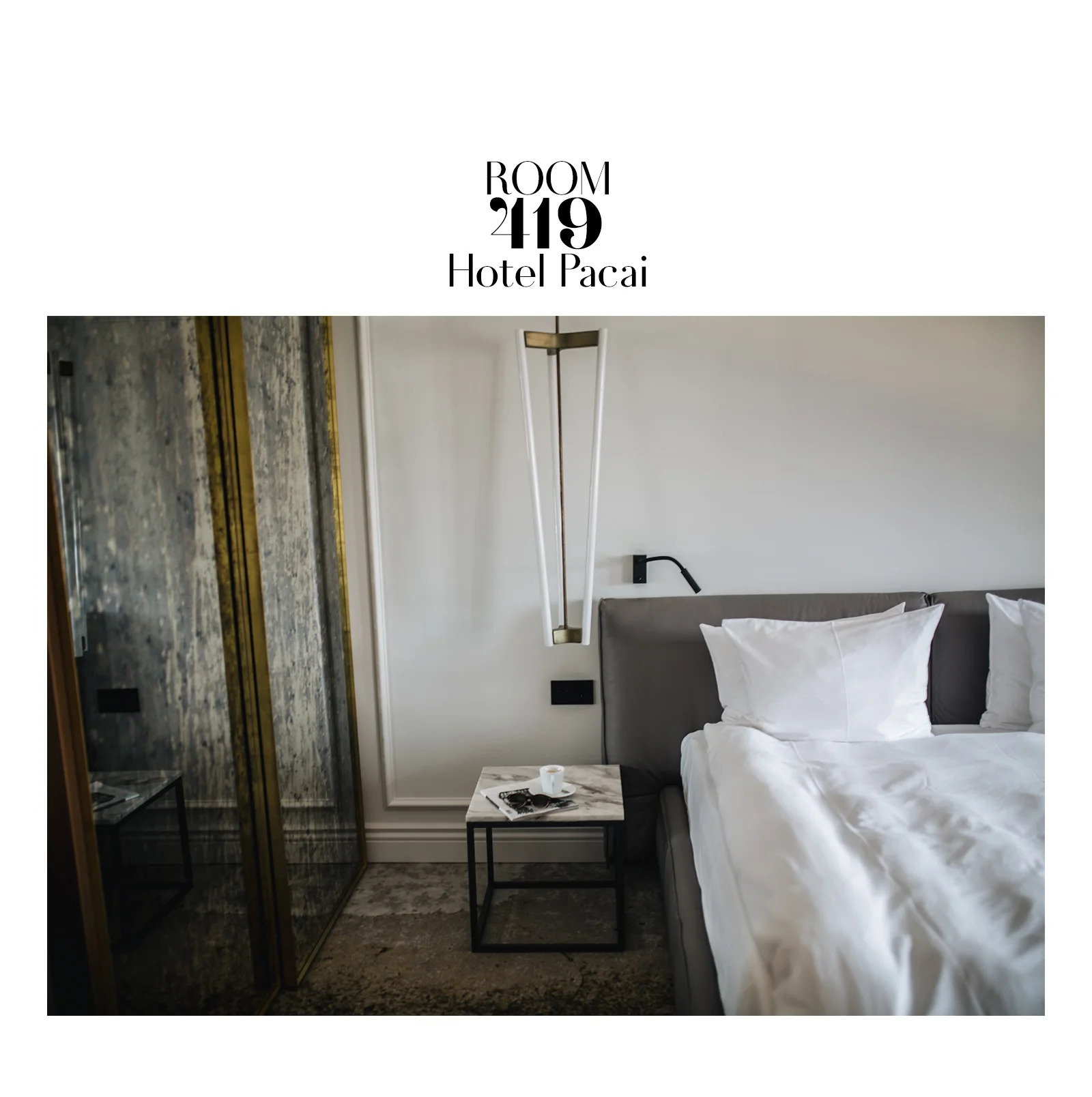 Zimmer 419. Hotel Pacai. Vilnius.