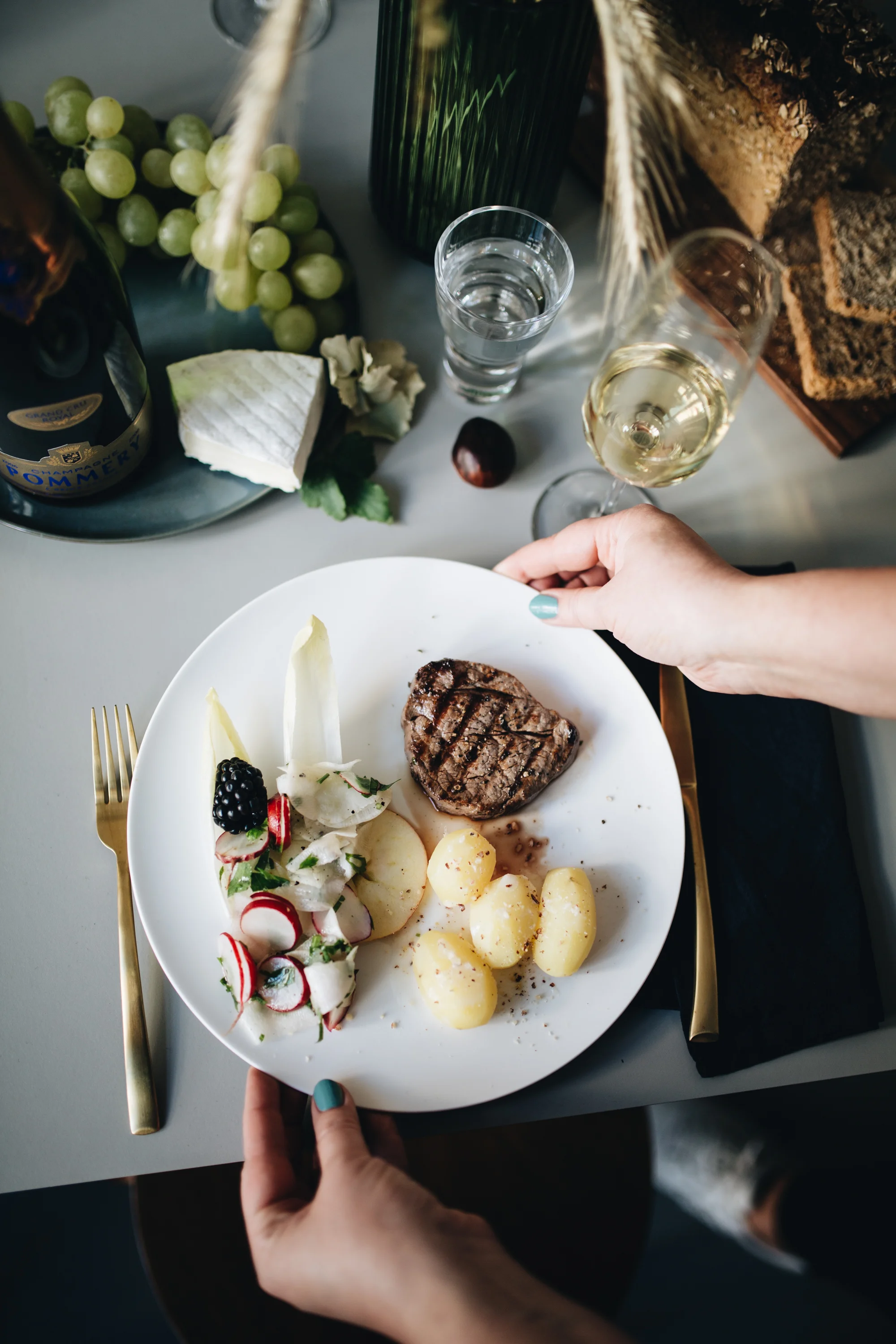 Pommery Hauptgang Herz&Blut